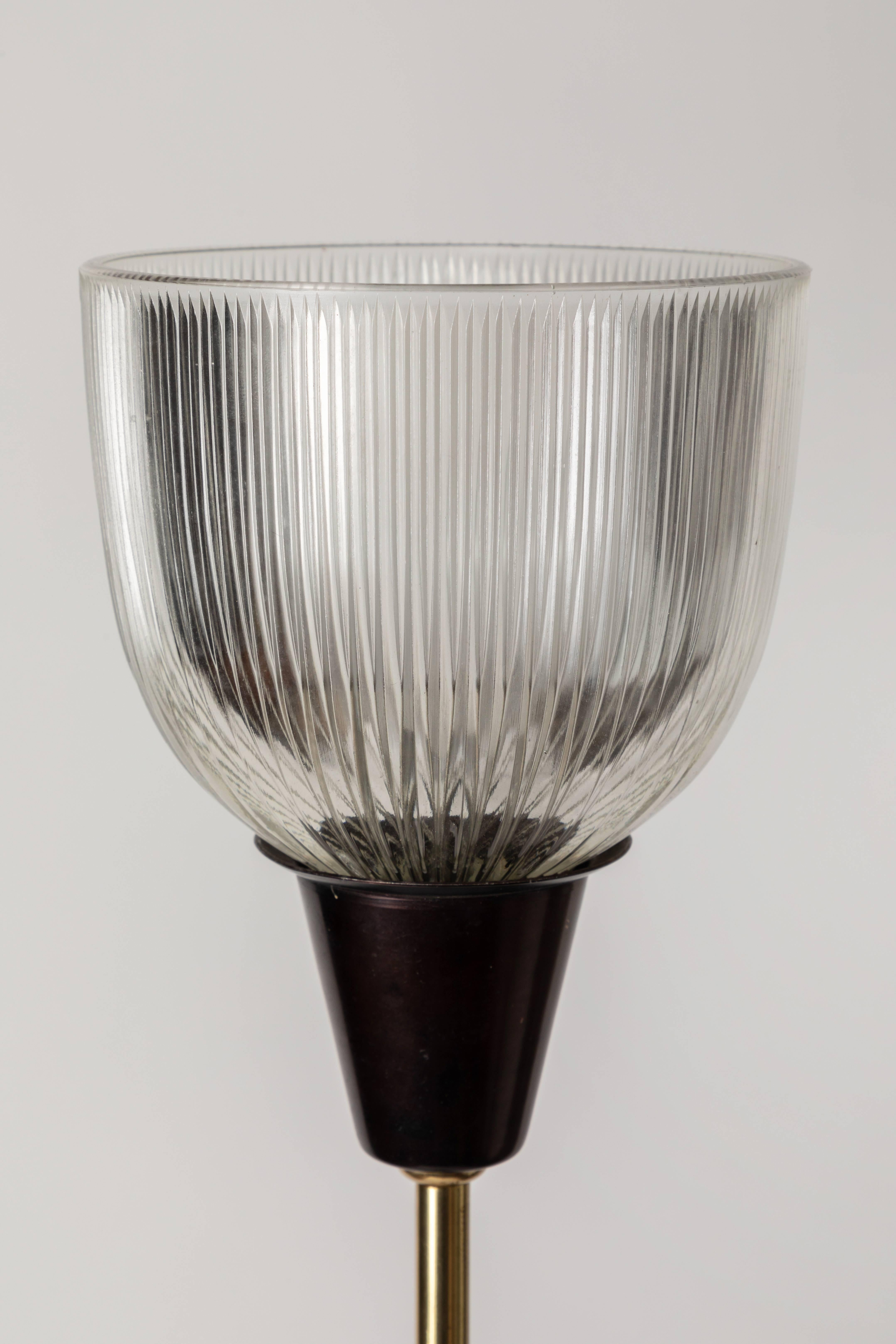 Glass 1950s Ignazio Gardella LT6 Floor Lamp for Azucena