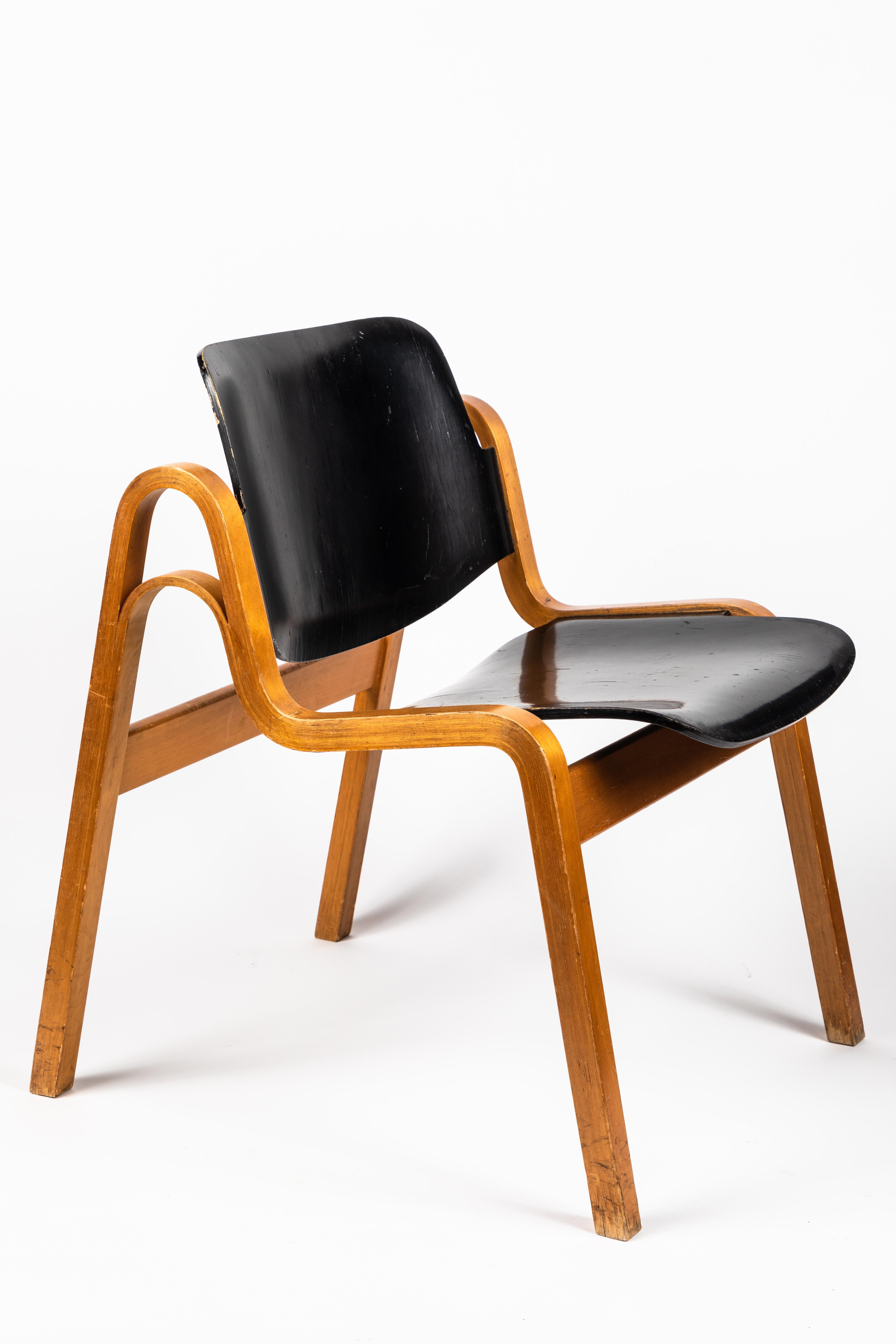 Finnish 1950s Ilmari Tapiovaara 'Wilhelmina' Chair