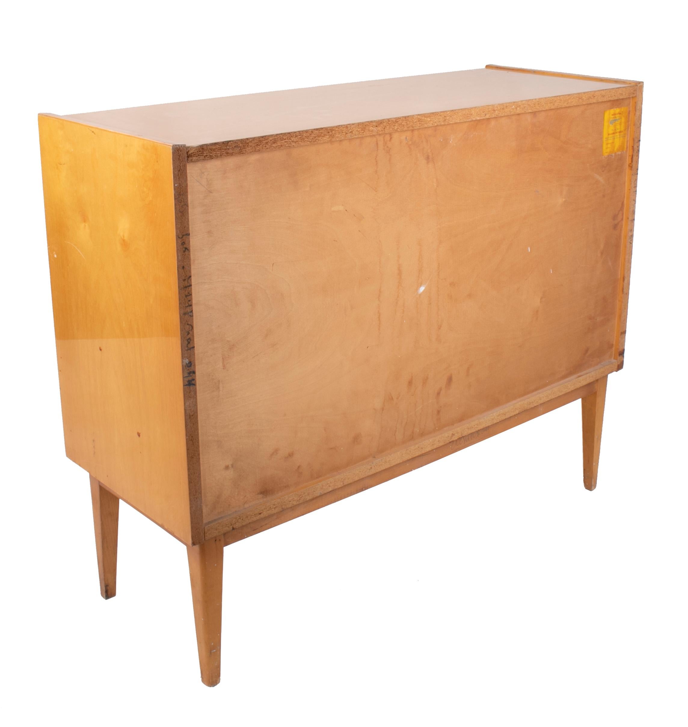 20th Century 1950s Imexcotra Two-Door Cabinet with Lock For Sale