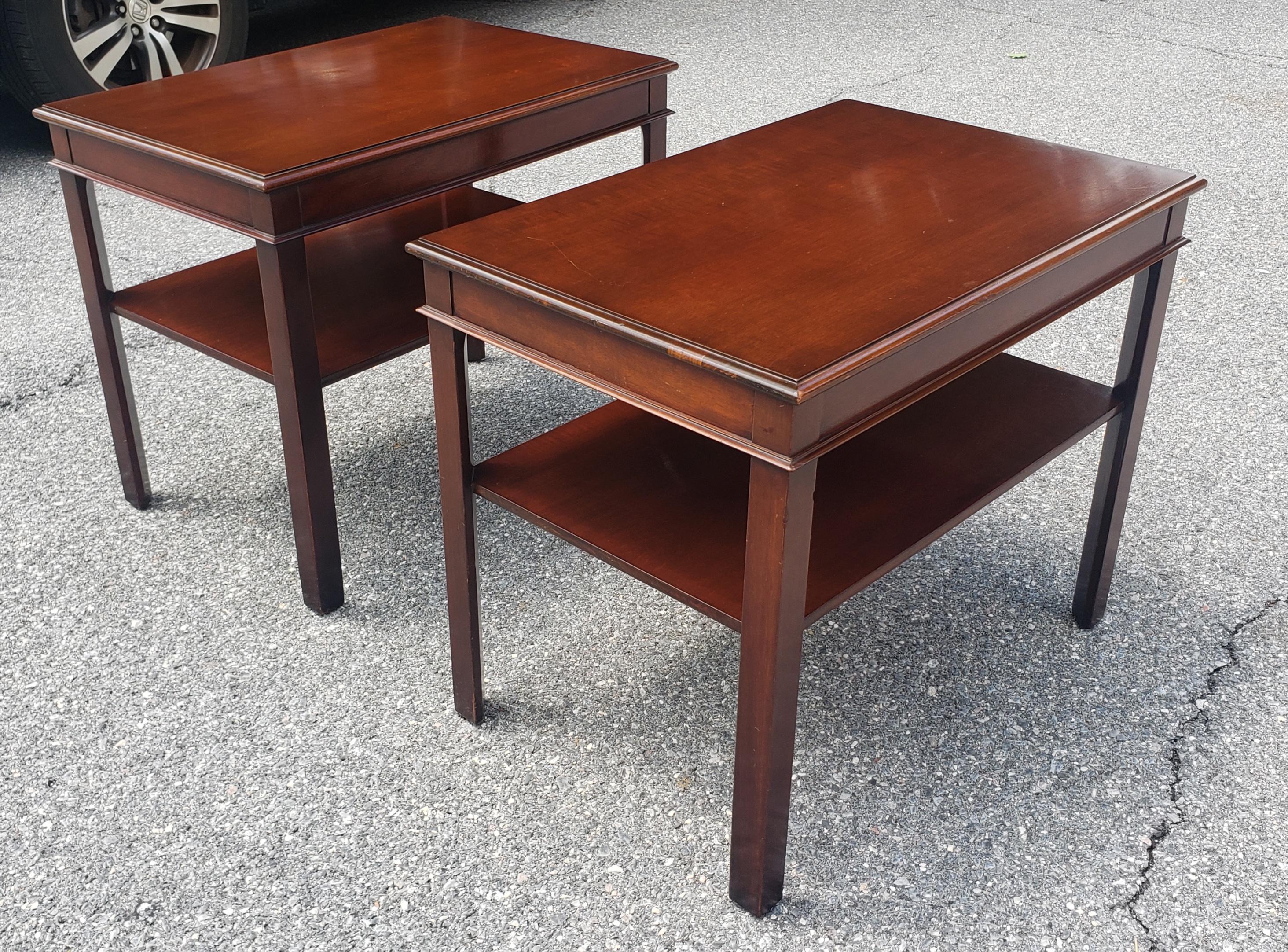 imperial mahogany side table