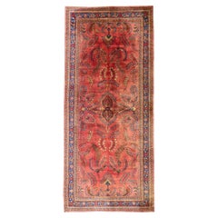 1950's Indian Persian Sarouk Rug with Modern Style