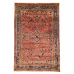 Tapis Sarouk indien des années 1950 avec style moderne
