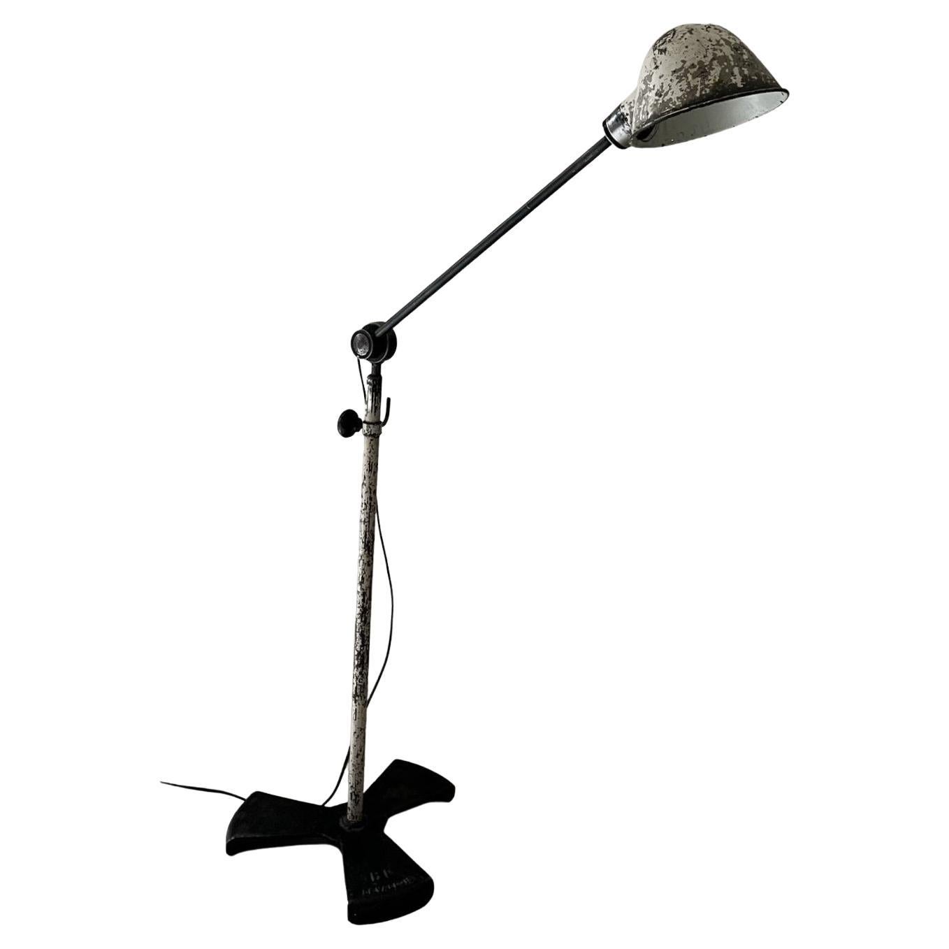 1950s Industrial Floor Lamp