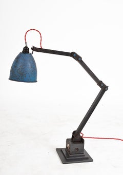 1950er Jahre Industrielle Maschinenbauer Fabrik Memlite Arbeit Schreibtischlampe von MEM Britain