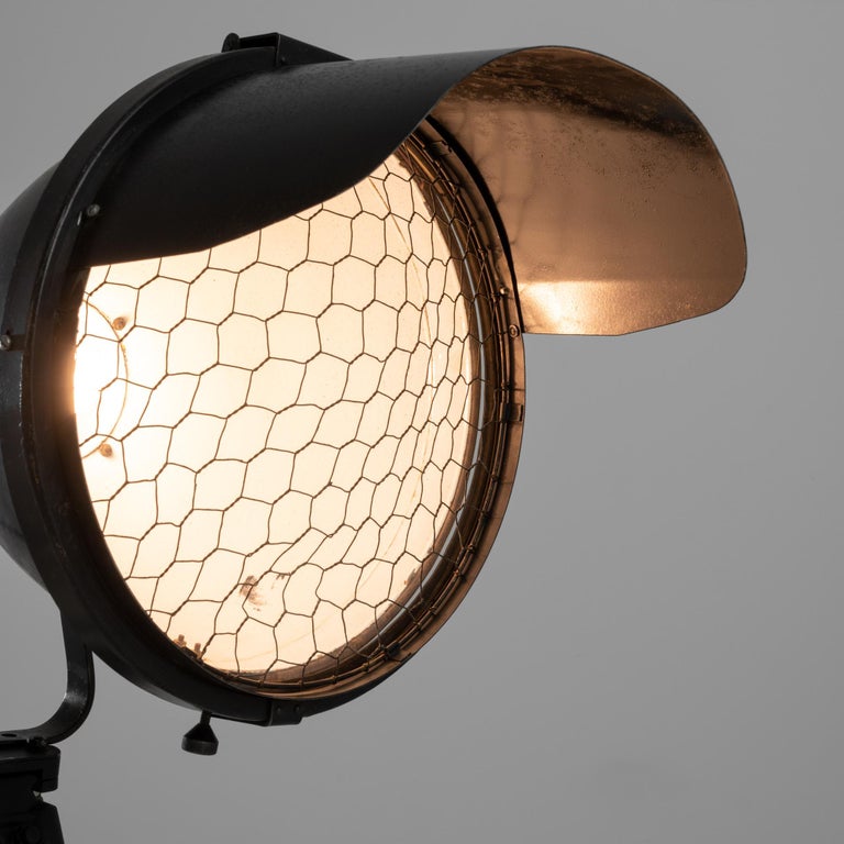 1950s, Industrial Metal Floor Lamp For Sale 4