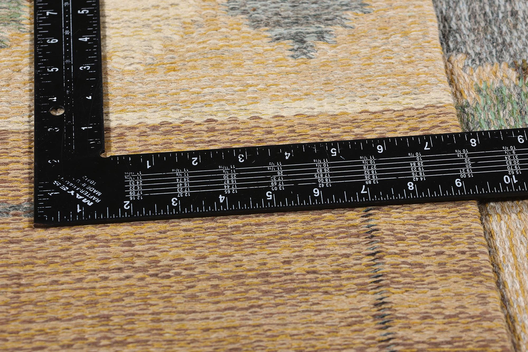 1950's Ingegerd Silow Swedish Scandinavian Röllakan with Traditional Style For Sale 6