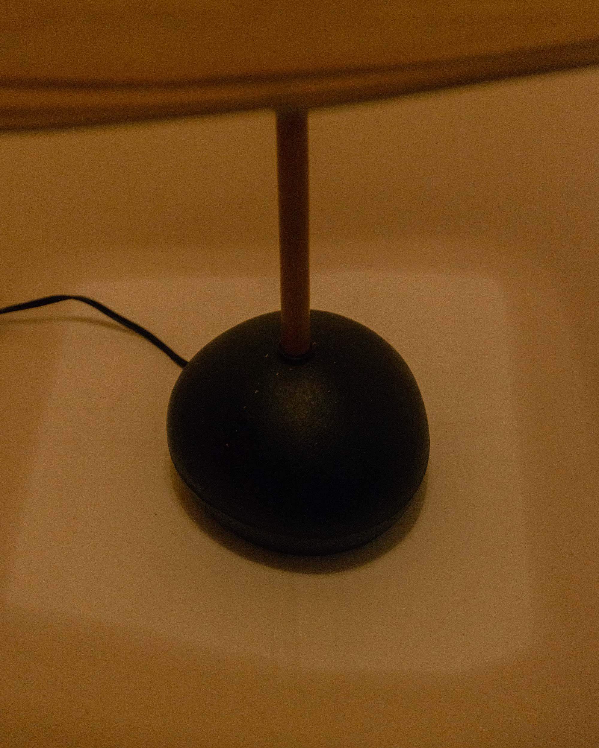 Isamu Noguchi Akari Lichtskulptur 30N-Schirm mit BB3-Sockel, Isamu, neu, auf Lager, 1950er Jahre im Angebot 12