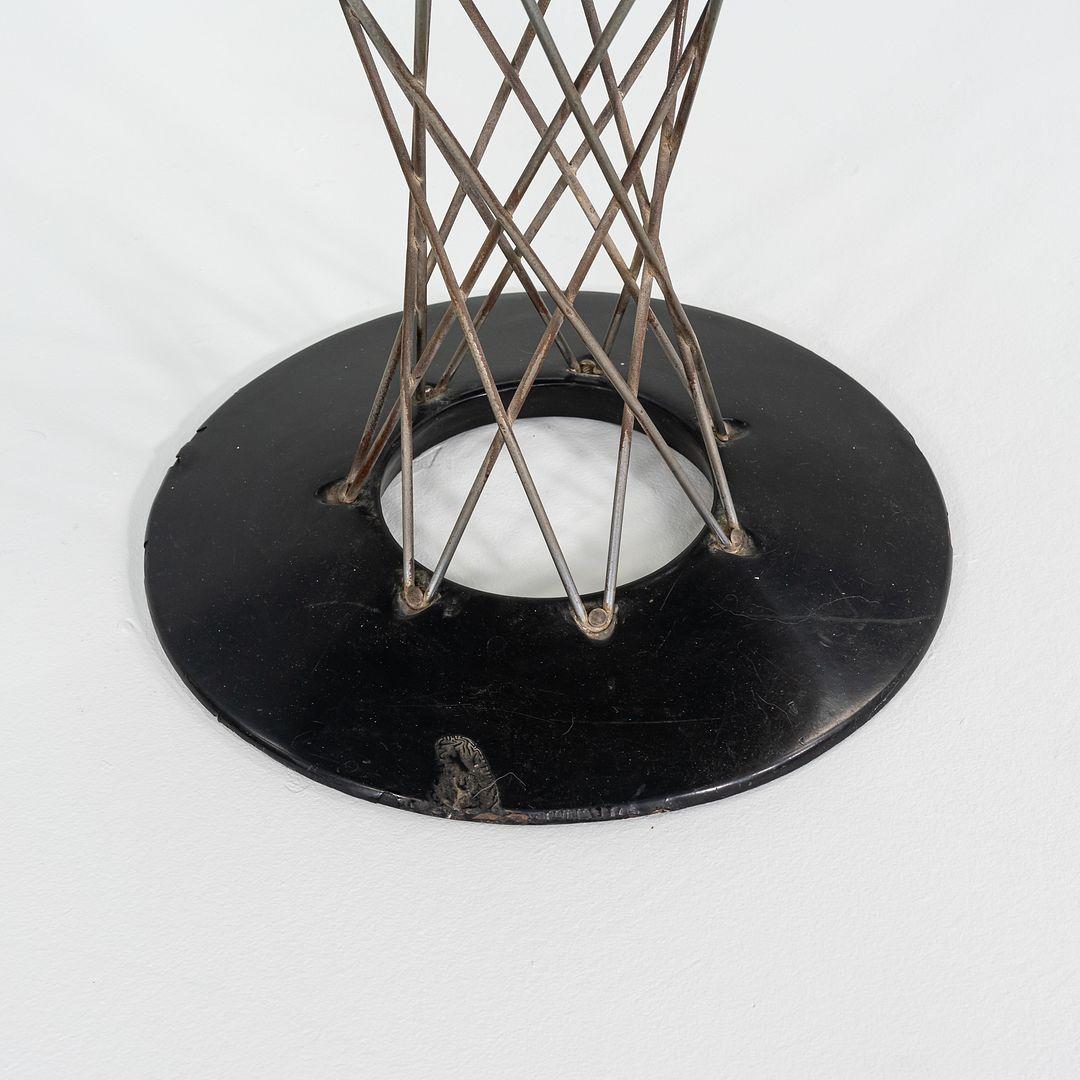 Américain 1950 Isamu Noguchi pour Knoll Table de salle à manger Cyclone avec plateau 42 en vente