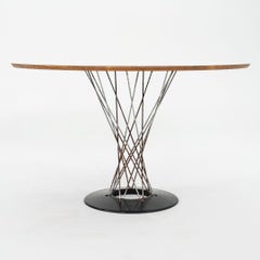 1950s Isamu Noguchi for Knoll Cyclone Dining Table with 48" White Laminate Top