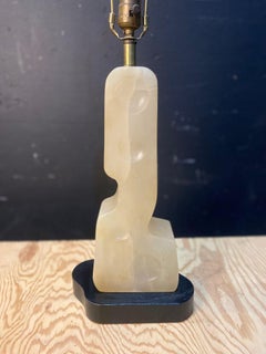 1950's Italian Alabaster table lamp by Maurizio Tempestini