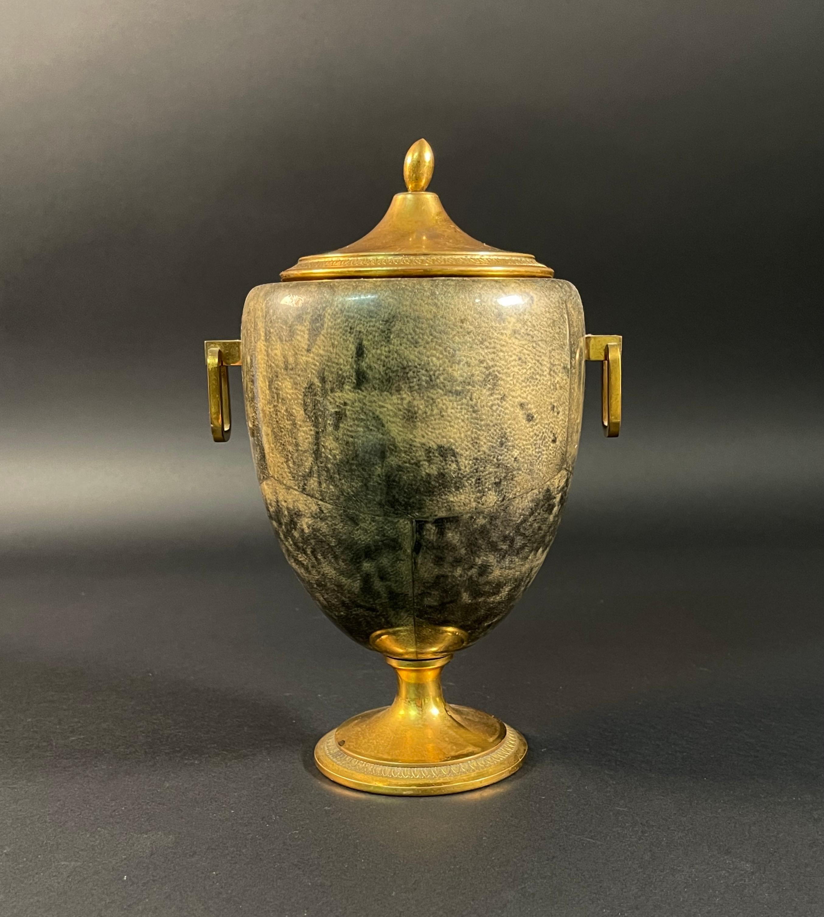 1950s Italian Aldo Tura Credited Neoclassical Vase in vendita