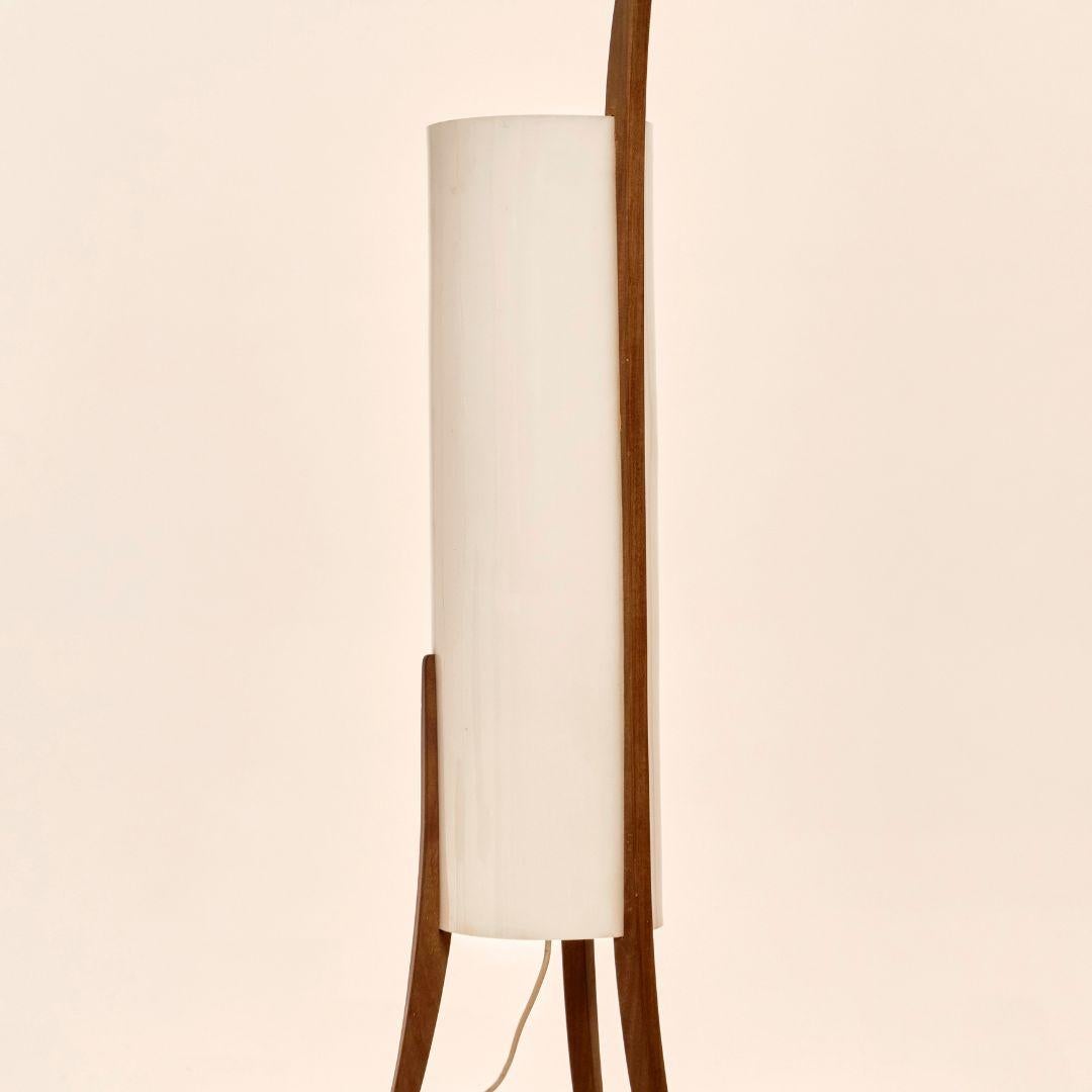 Lámpara de pie italiana Alfaplex Milan de los años 50 mediados del siglo XX en venta