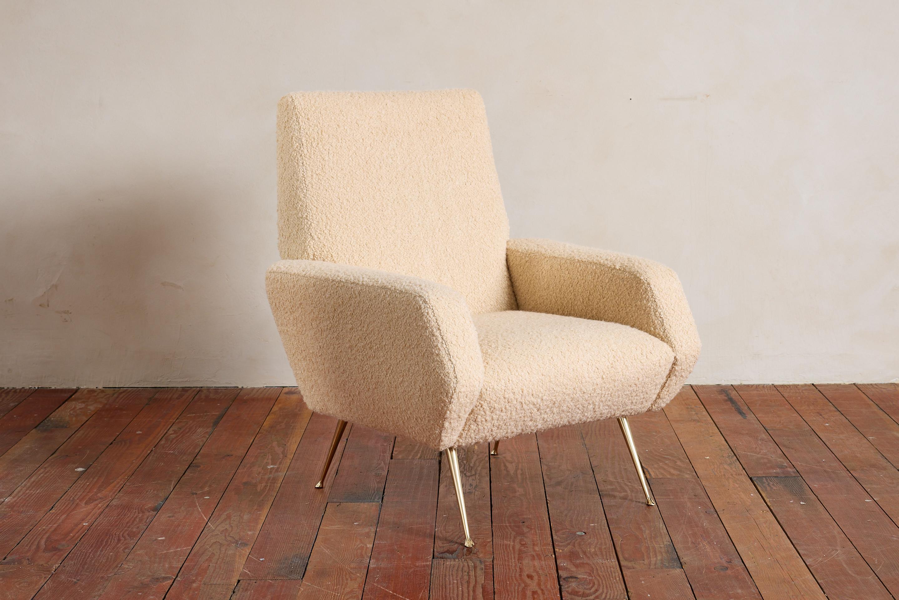 Sillones angulares italianos de los años 50 en Bueno estado para la venta en Beverly Hills, CA