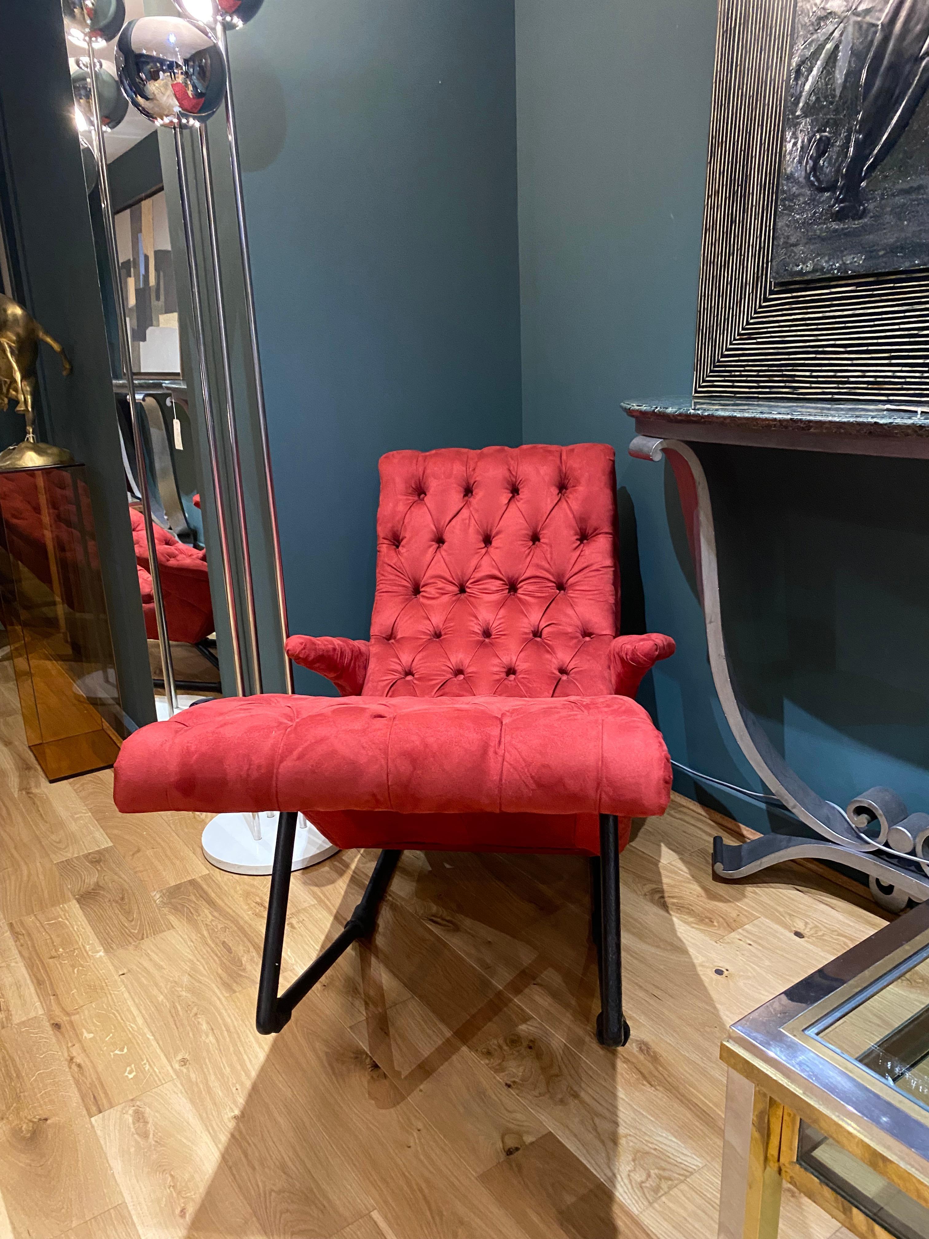 1950er Jahre Italienische Architektonische Chaise Longue im Zustand „Gut“ im Angebot in London, GB