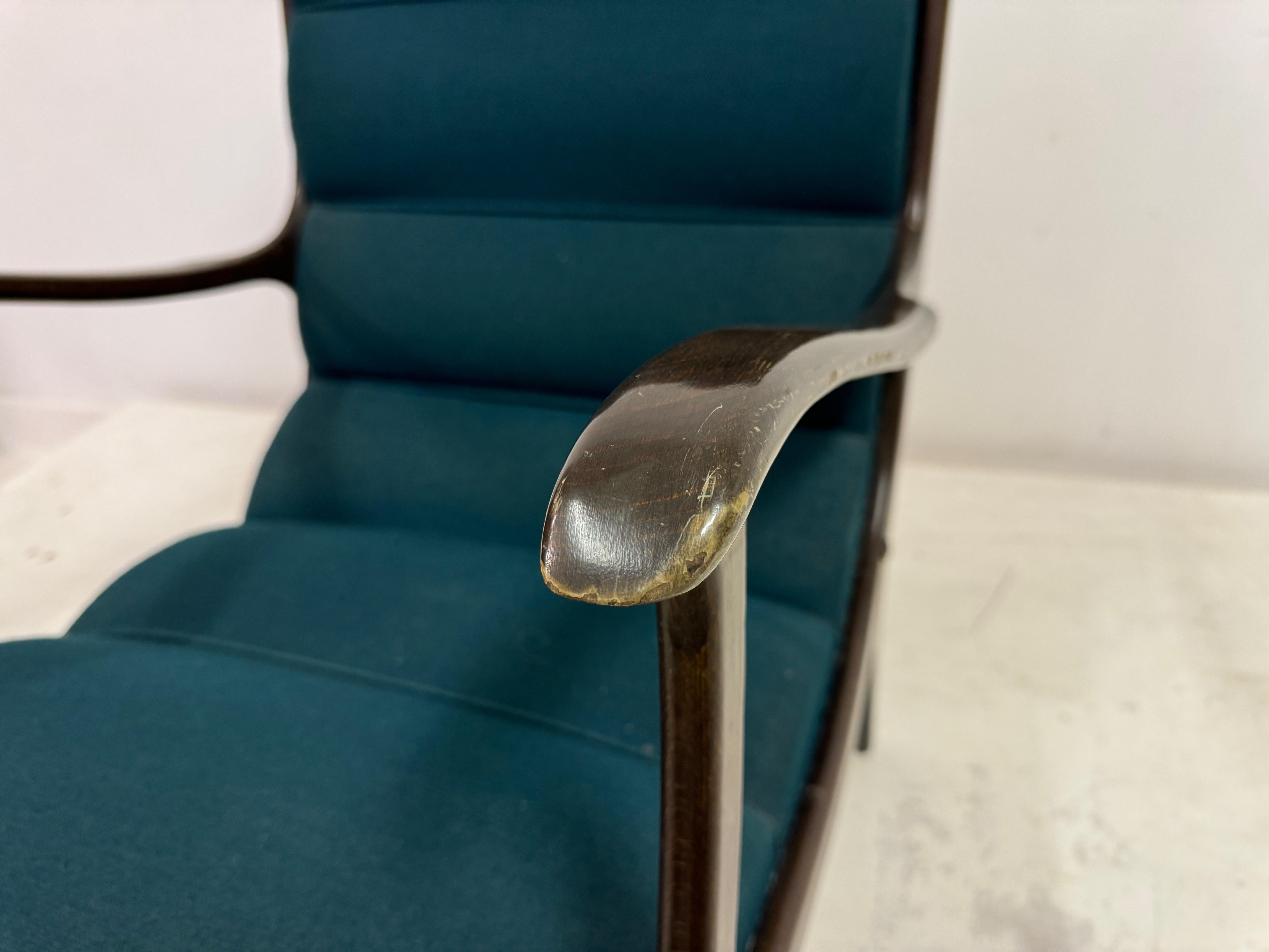 1950s Italian Armchair by Ezio Longhi 5