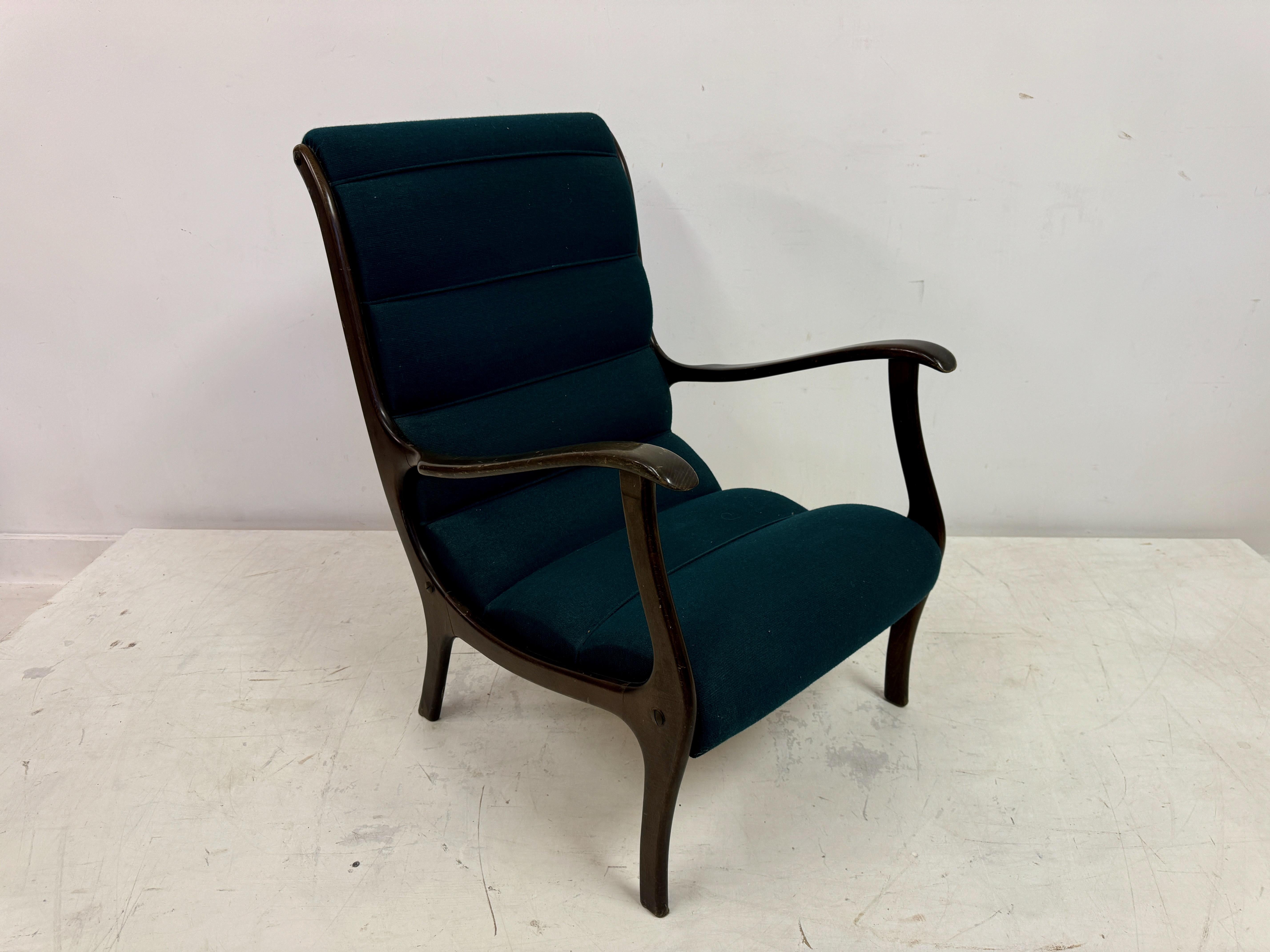 1950s Italian Armchair by Ezio Longhi 7