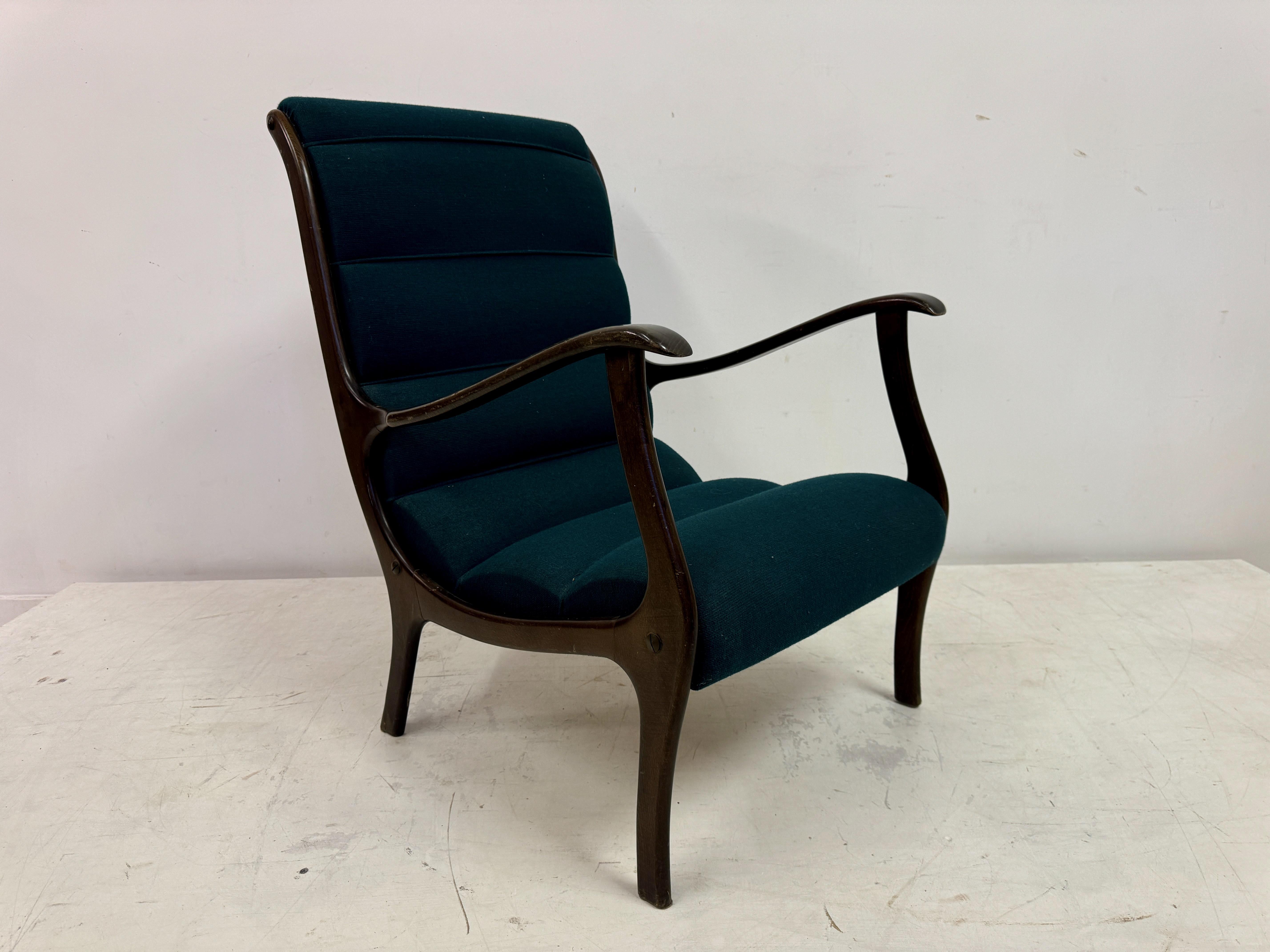 1950s Italian Armchair by Ezio Longhi 8