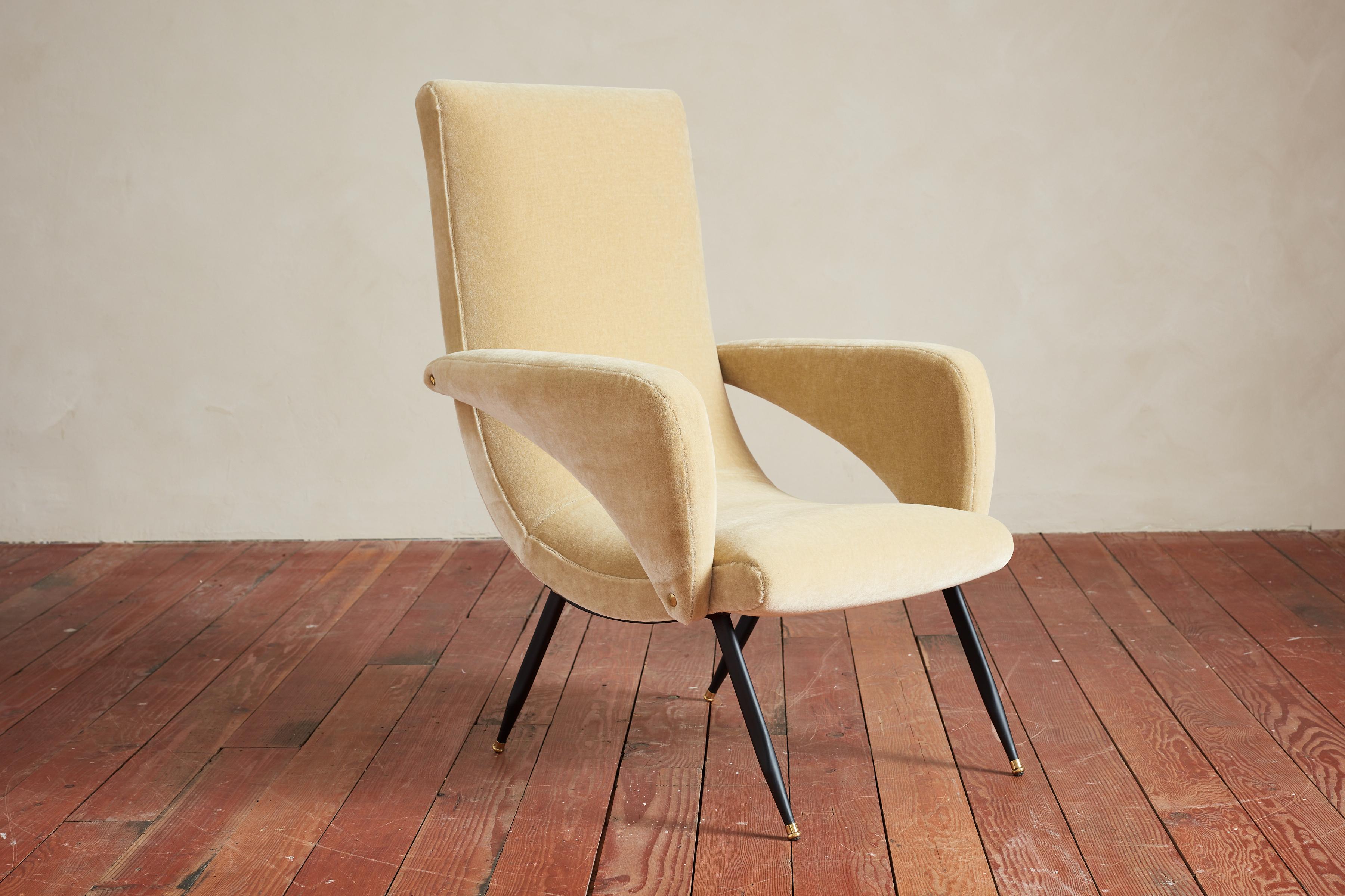 Mid-20th Century 1950's Italian Armchairs For Sale