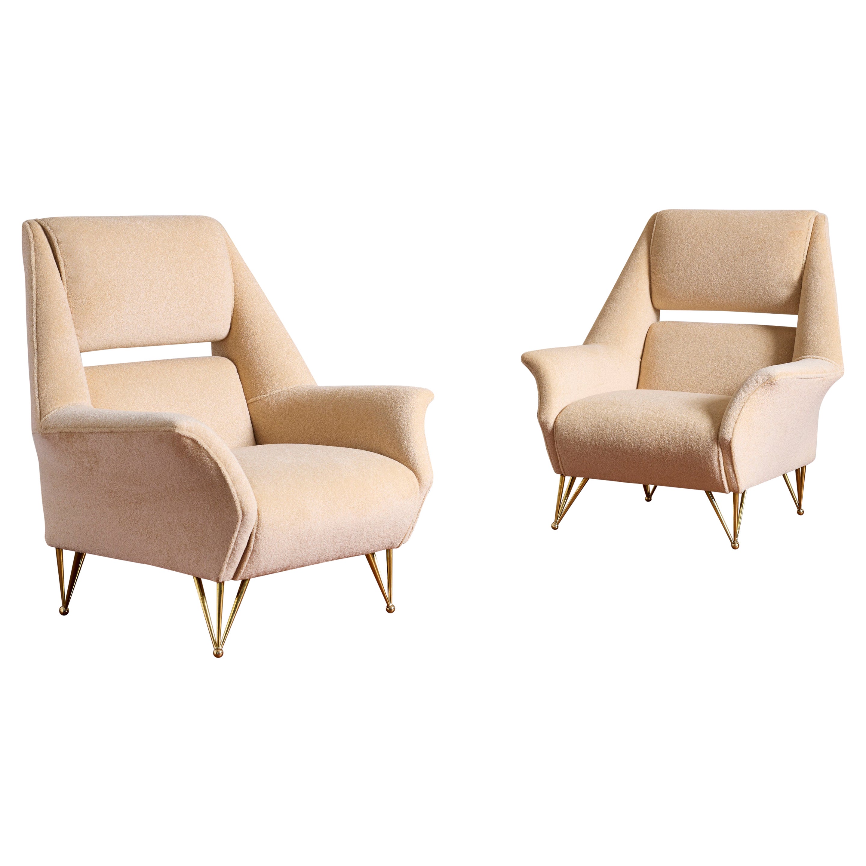 1950
s Italian Armchairs im Angebot