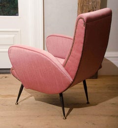 1950s Italian Armchairs in the Style of Gianfranco Frattini