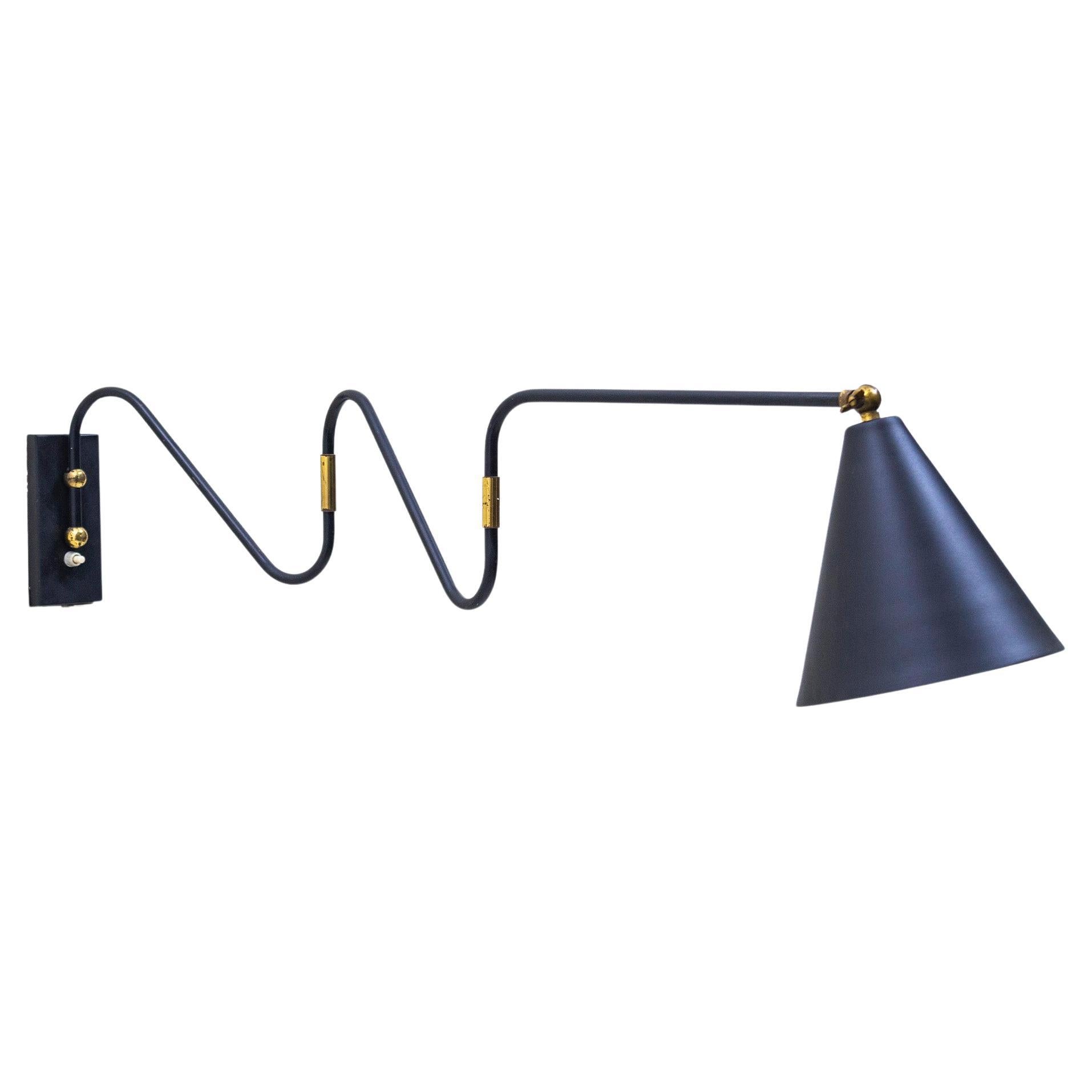 1950s Italian Articulated Wall Light