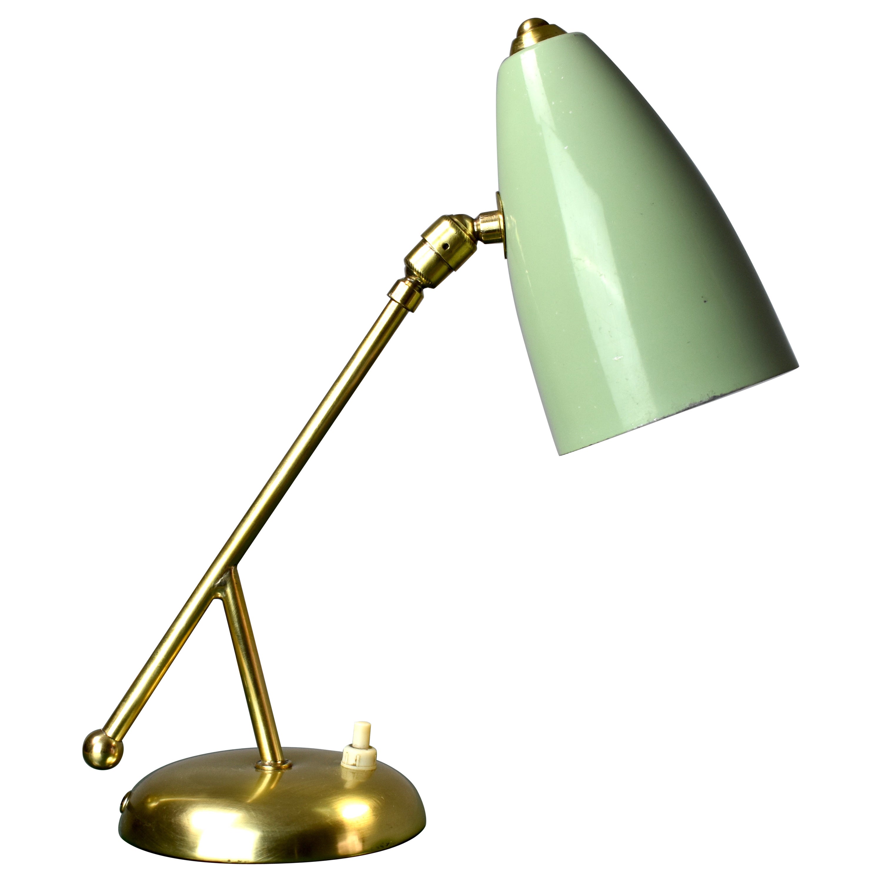 1950's Italian Articulating Desk Lamp