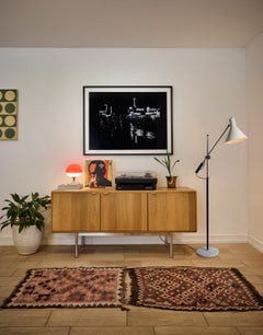 Lampada da terra snodabile italiana degli anni '50 attribuita ad Arredoluce