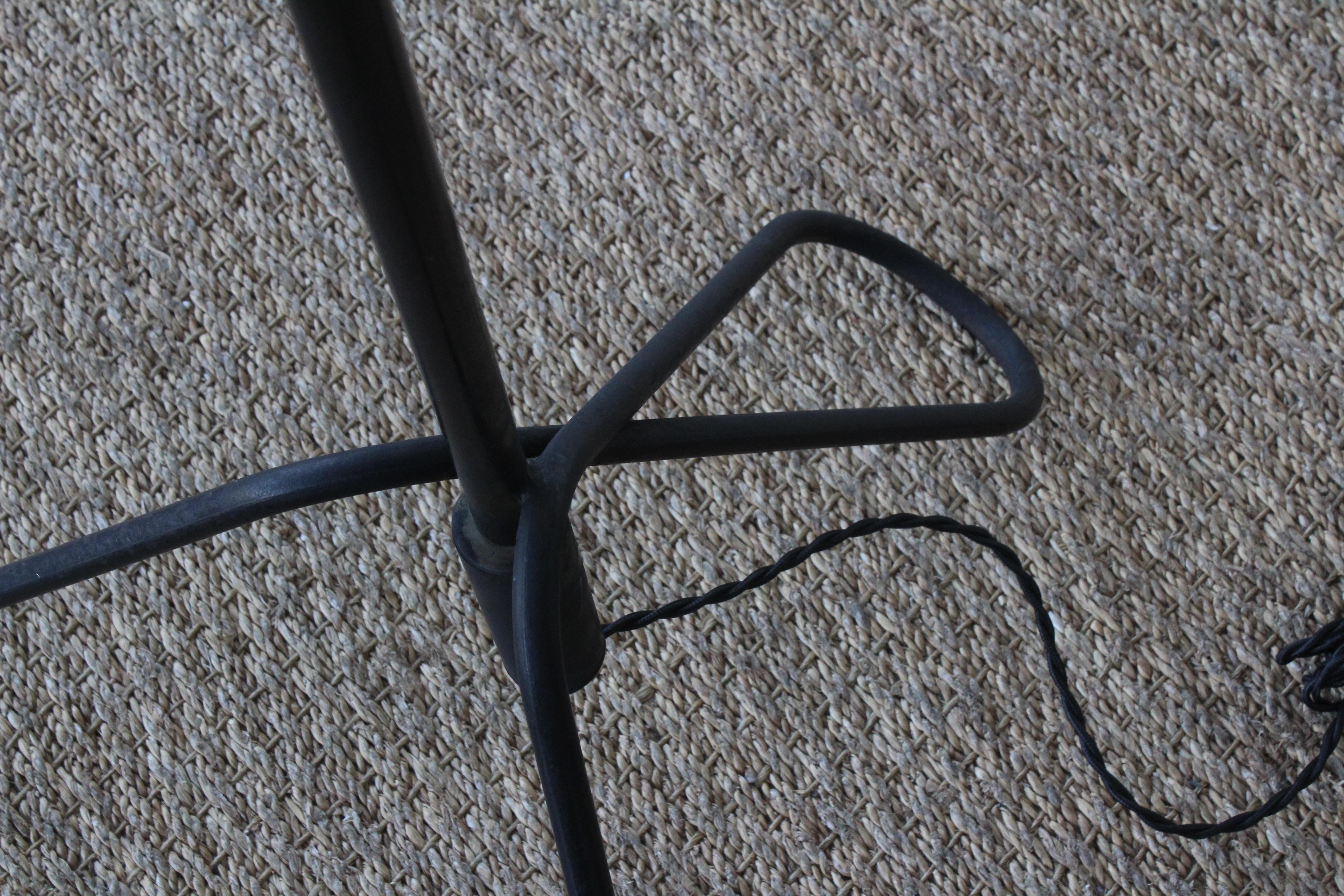 1950s Italian Articulating Iron Floor Lamp 6