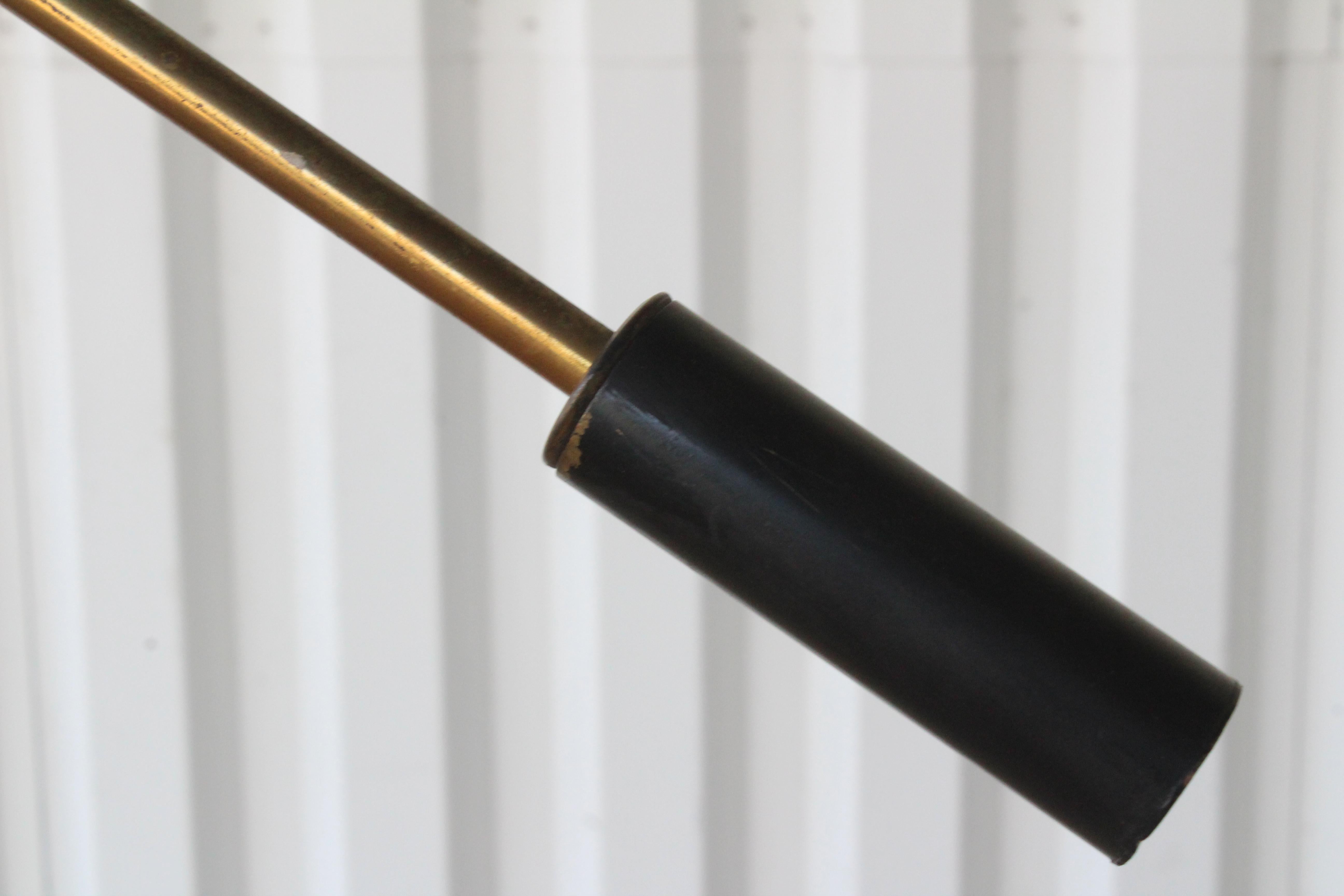 1950s Italian Articulating Iron Floor Lamp 8