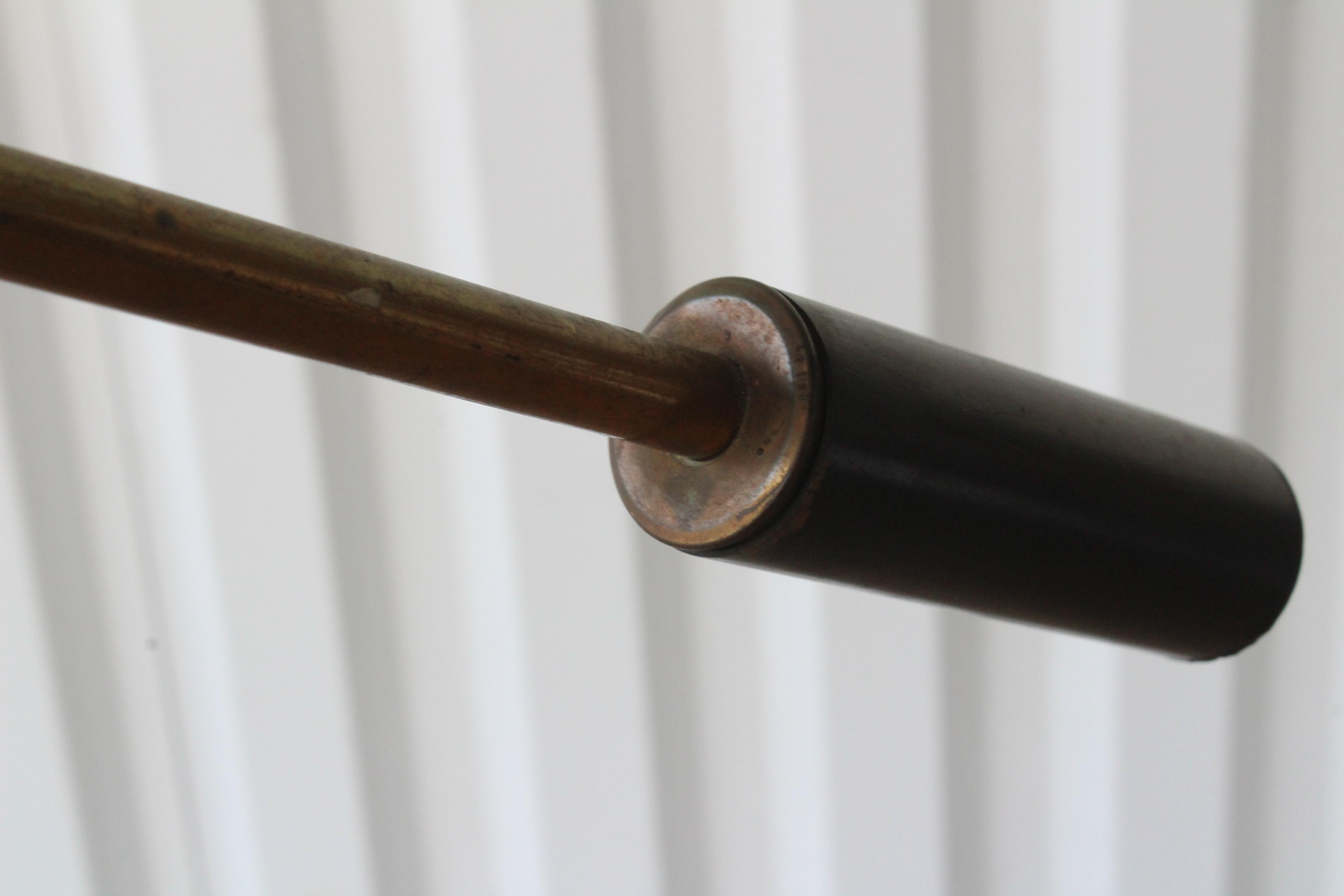 1950s Italian Articulating Iron Floor Lamp 10