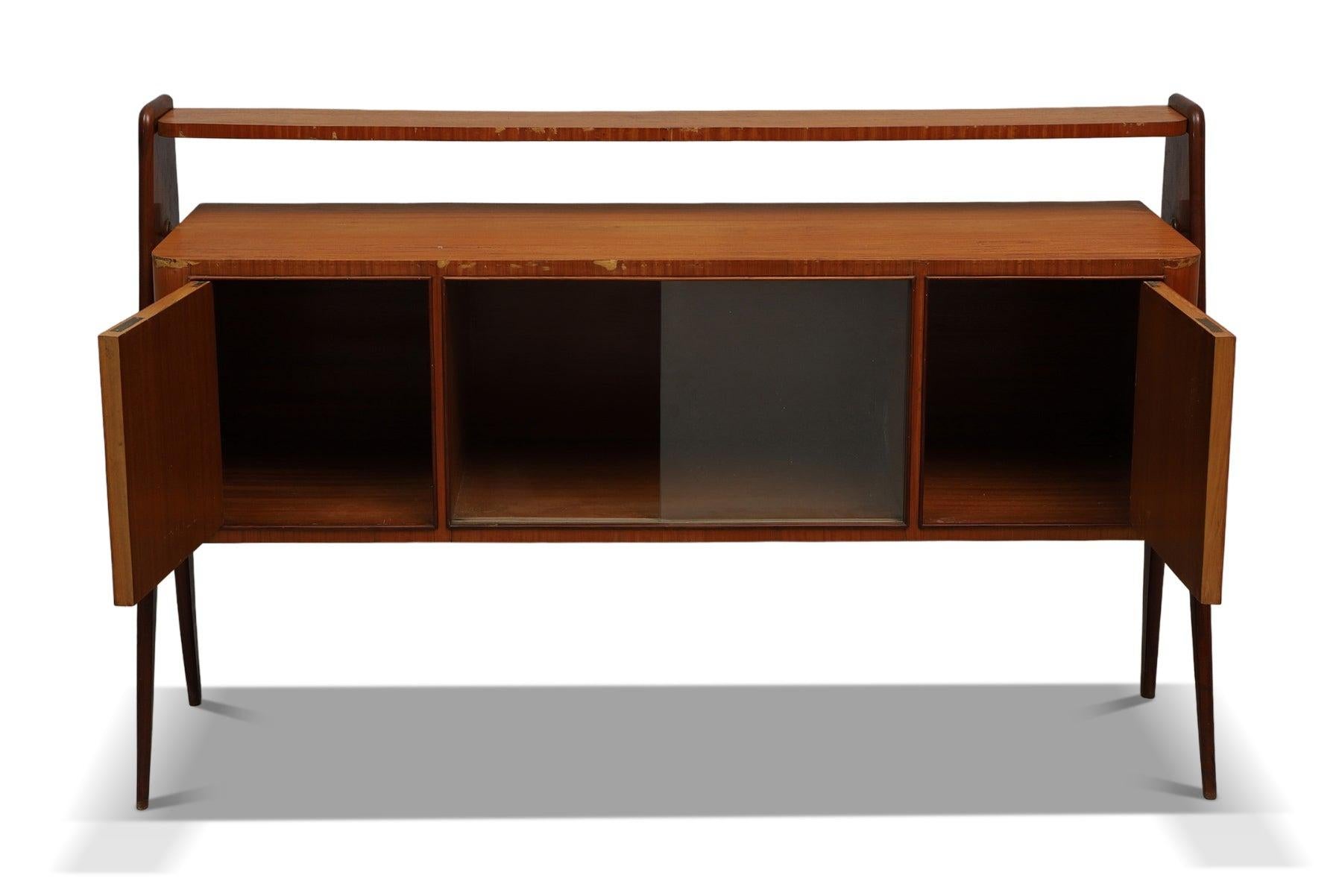 20th Century 1950s Italian Atomic Sideboard in the Manner of Vittorio Dassi For Sale