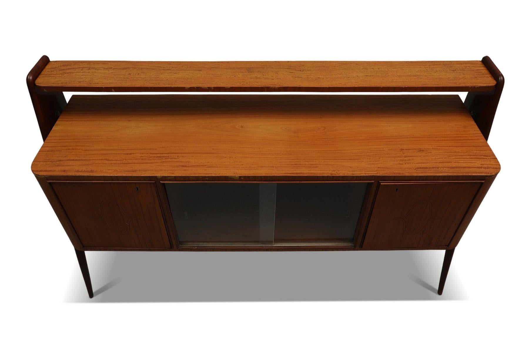 1950s Italian Atomic Sideboard in the Manner of Vittorio Dassi For Sale 1