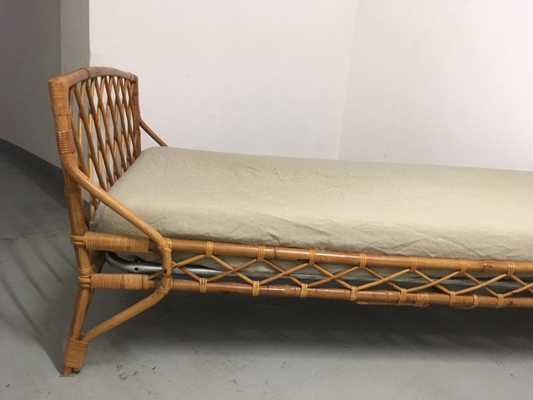 bamboo rattan daybed