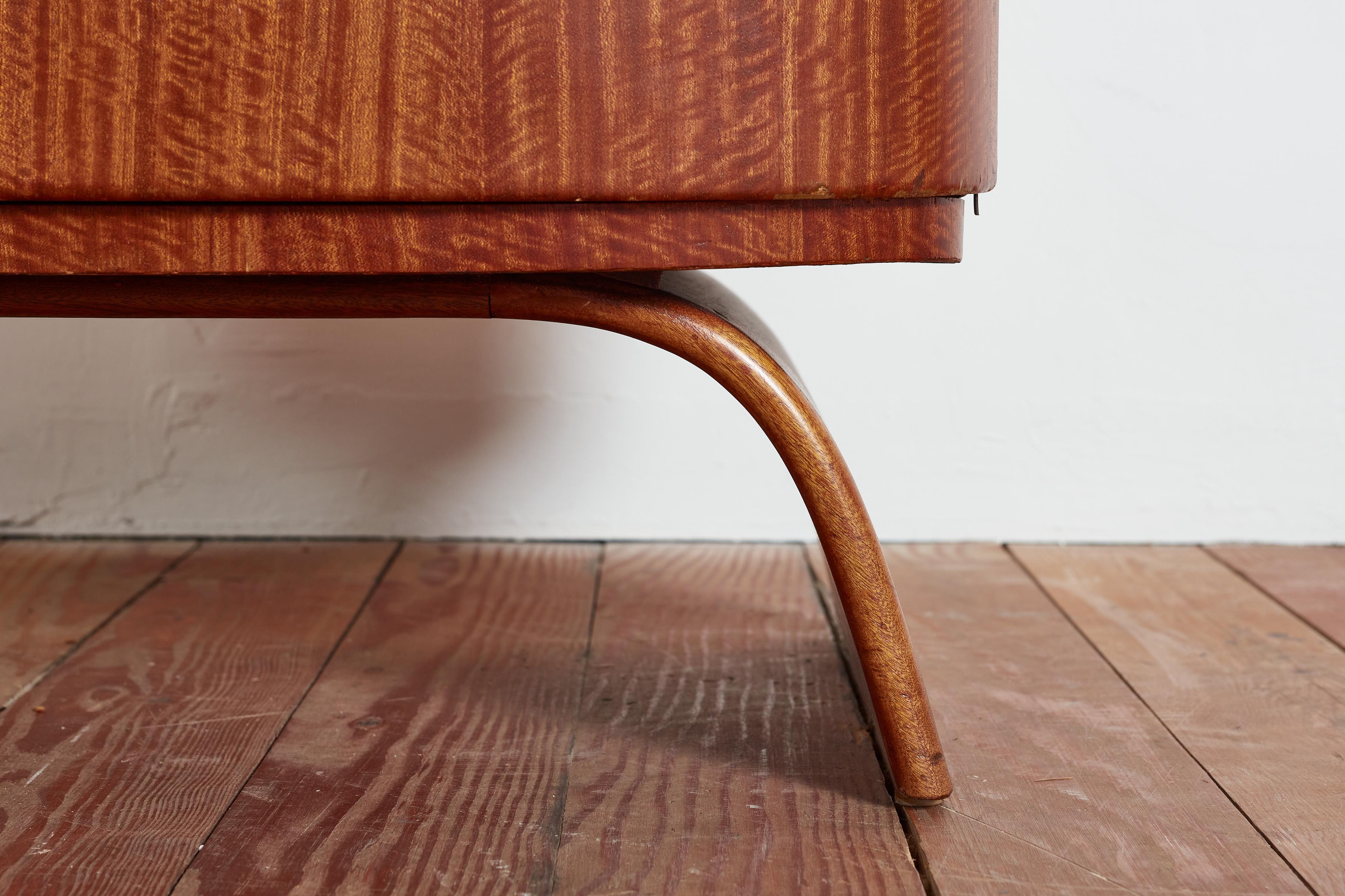 1950s Italian Bar Cabinet by Galleria Mobli d'Arte Cantu 4