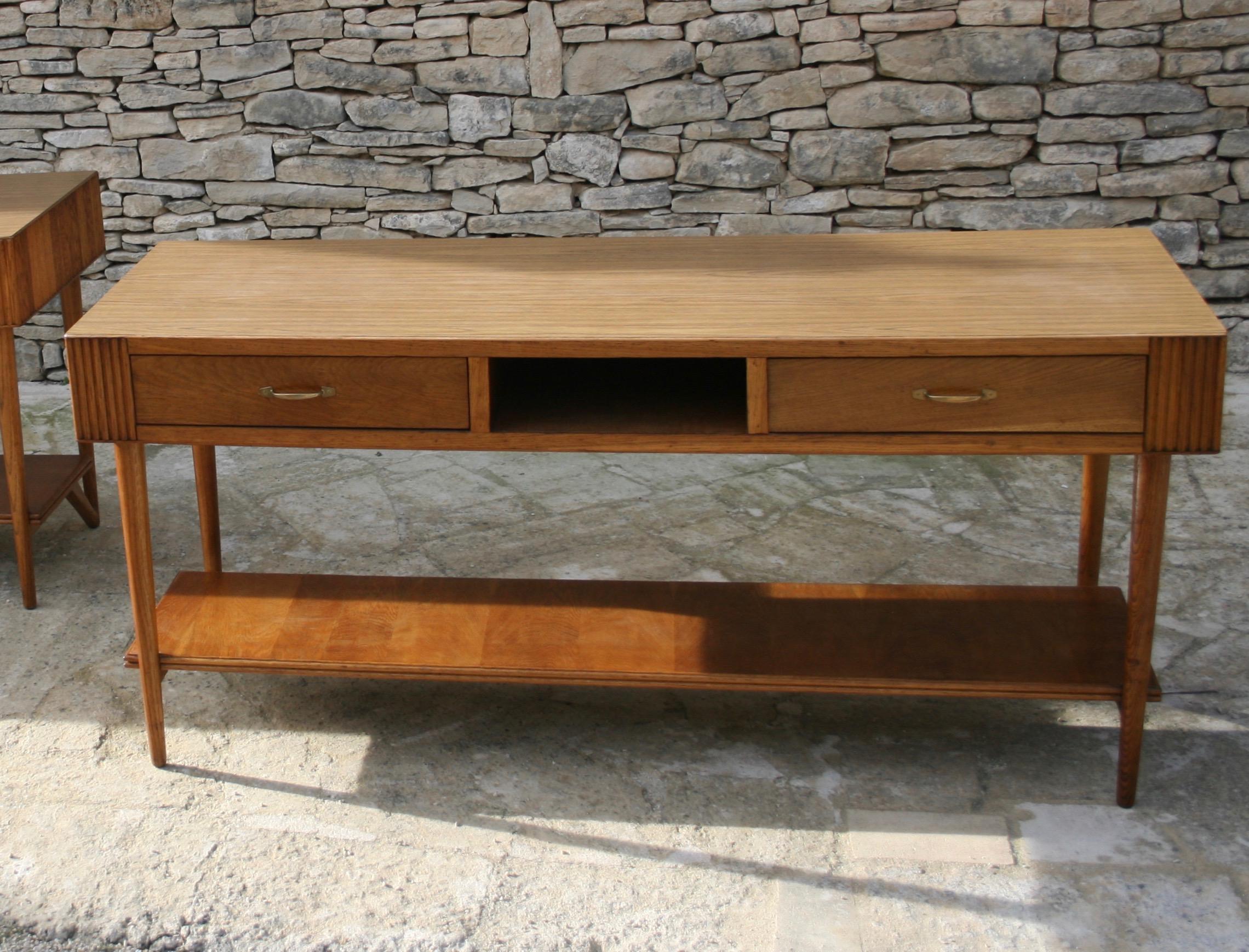 Mid-Century Modern 1950s Italian Bar/Console or Serving Table For Sale