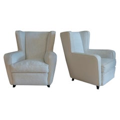 1950
s Italian Bergere in Ivory Rafia and Velvet 1950
s Italian Bergere in Ivory Rafia and Velvet