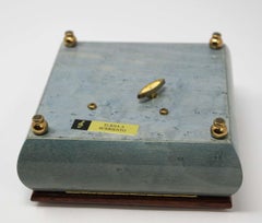 1950s, Italian Blue Jewelry Music Box