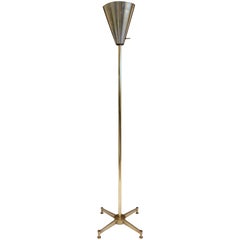 1950s Italian Brass Floor Lamp