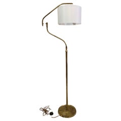 1950s Italian brass floor lamp