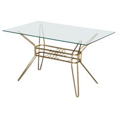 1950
s Italian Brass Table