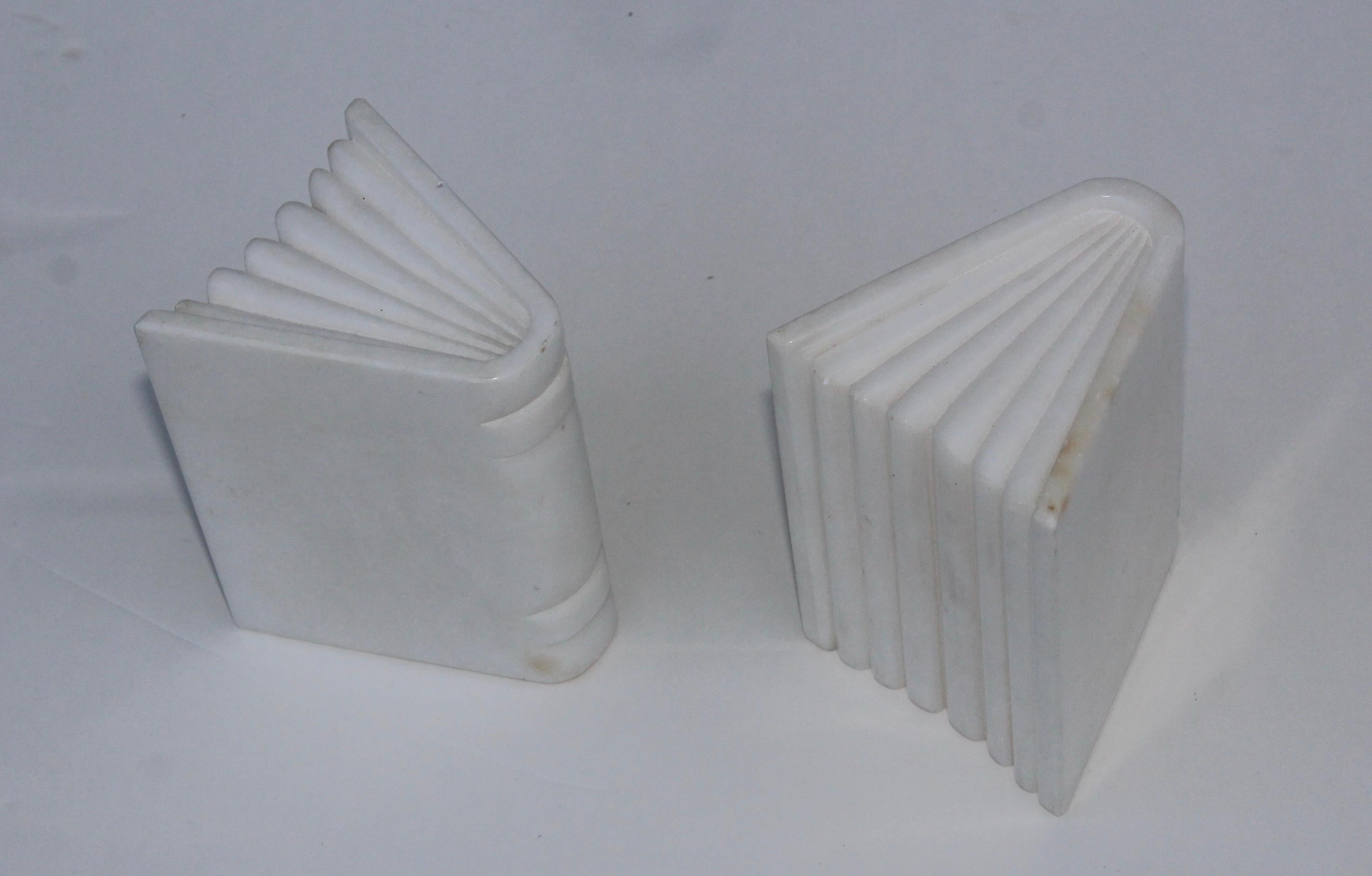 italian marble bookends