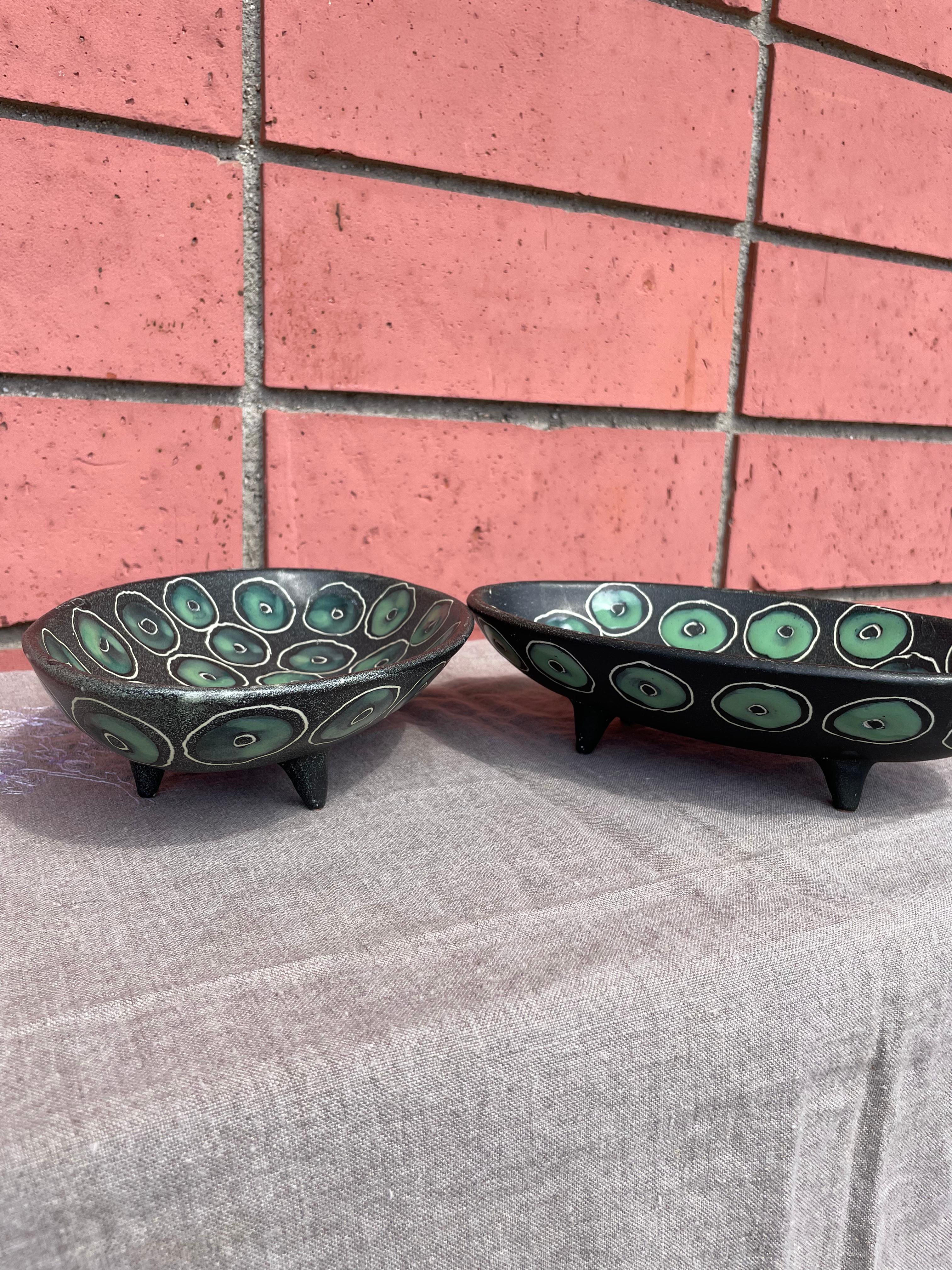 1950s Italian Ceramic Bowls  For Sale 3