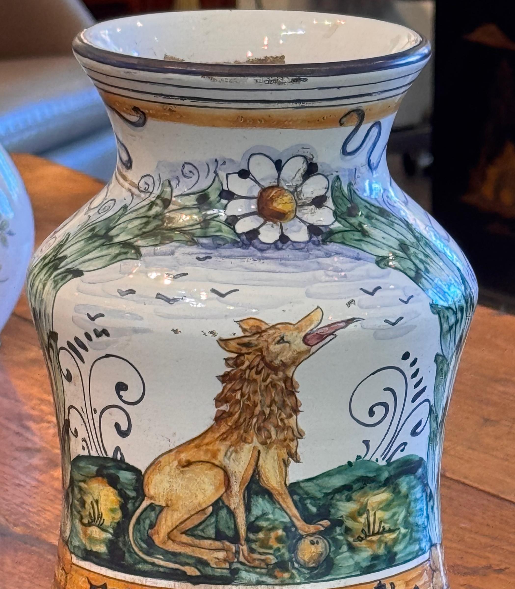 Tarro de cerámica italiana de los años 50 Italiano en venta