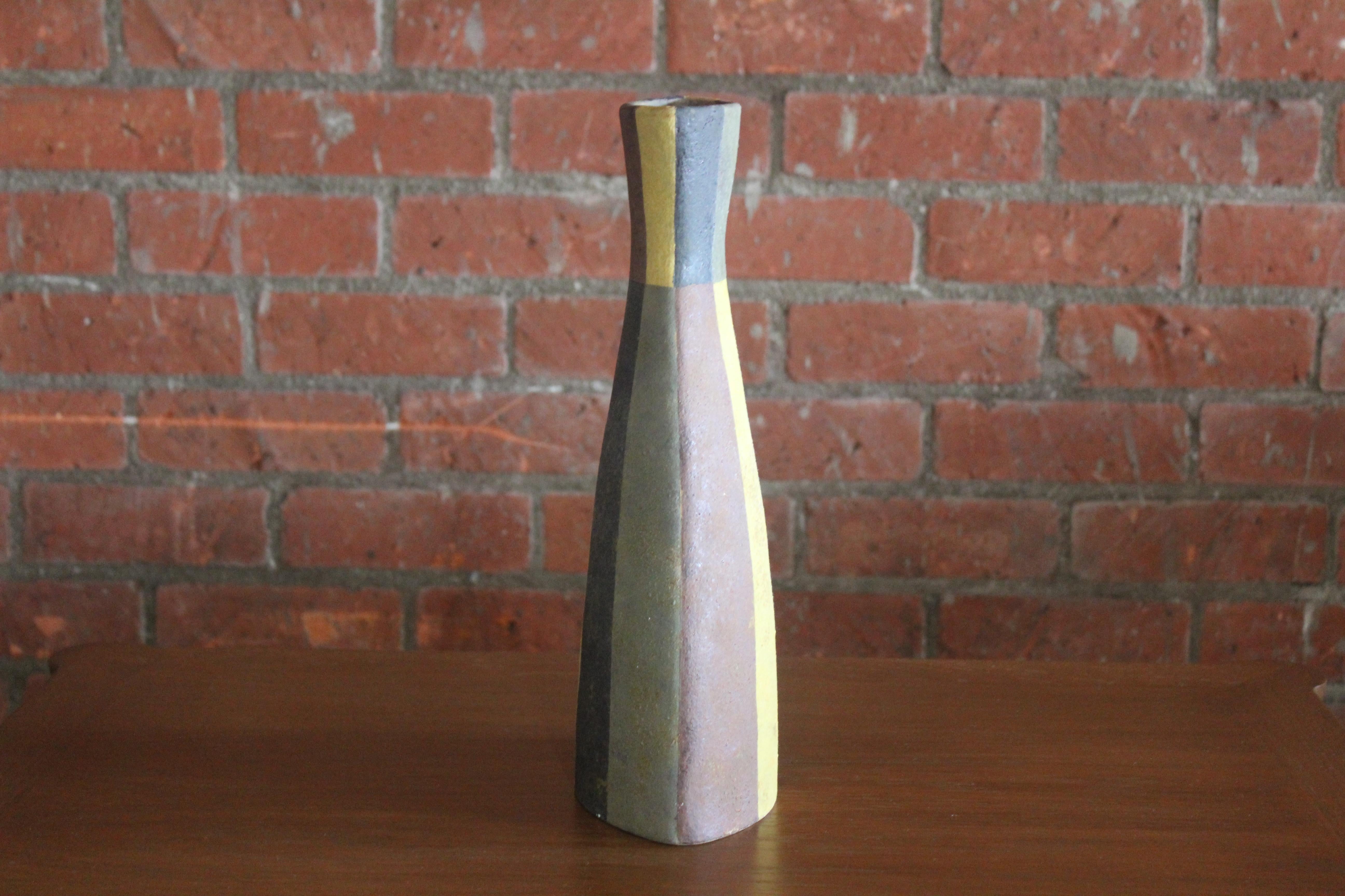 1950s Italian Ceramic Pottery Vase 1