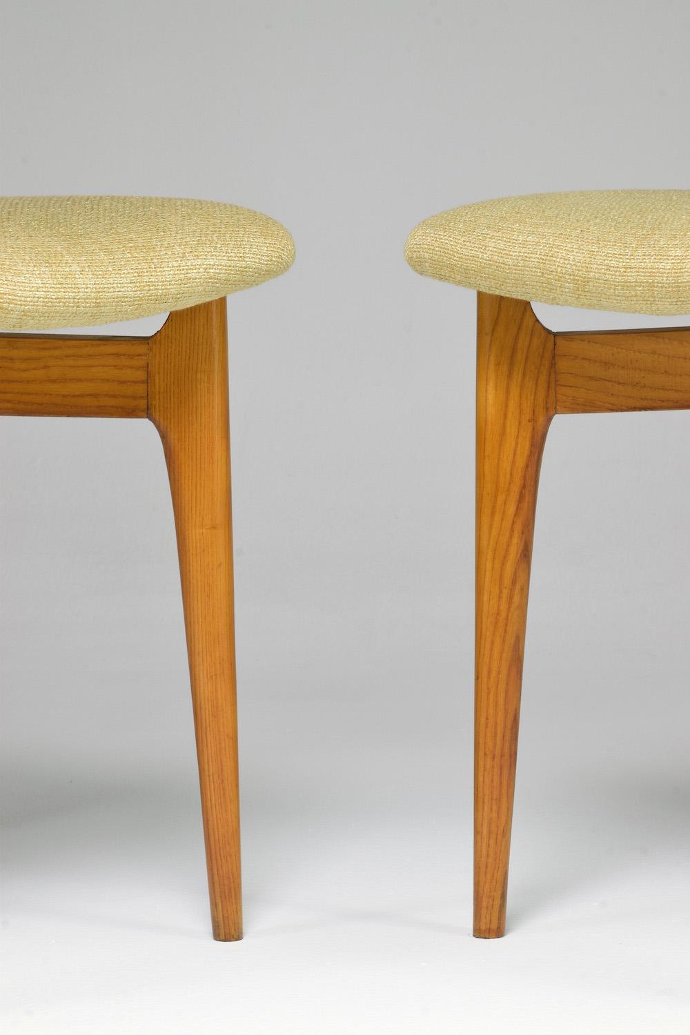 1950's Italian Chairs by Ico and Luisa Parisi for Ariberto Colombo, Set of Two 6