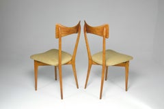 1950's Italian Chairs by Ico and Luisa Parisi for Ariberto Colombo, Set of Two