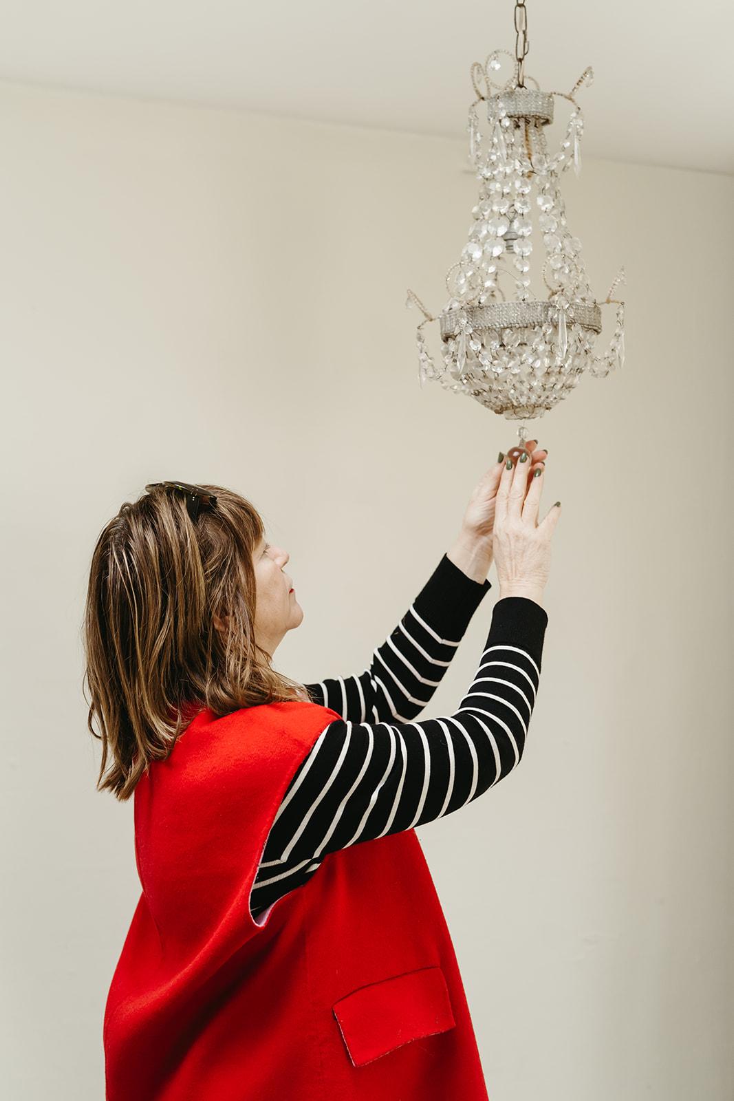 XX secolo Lampadario italiano degli anni '50 in vendita