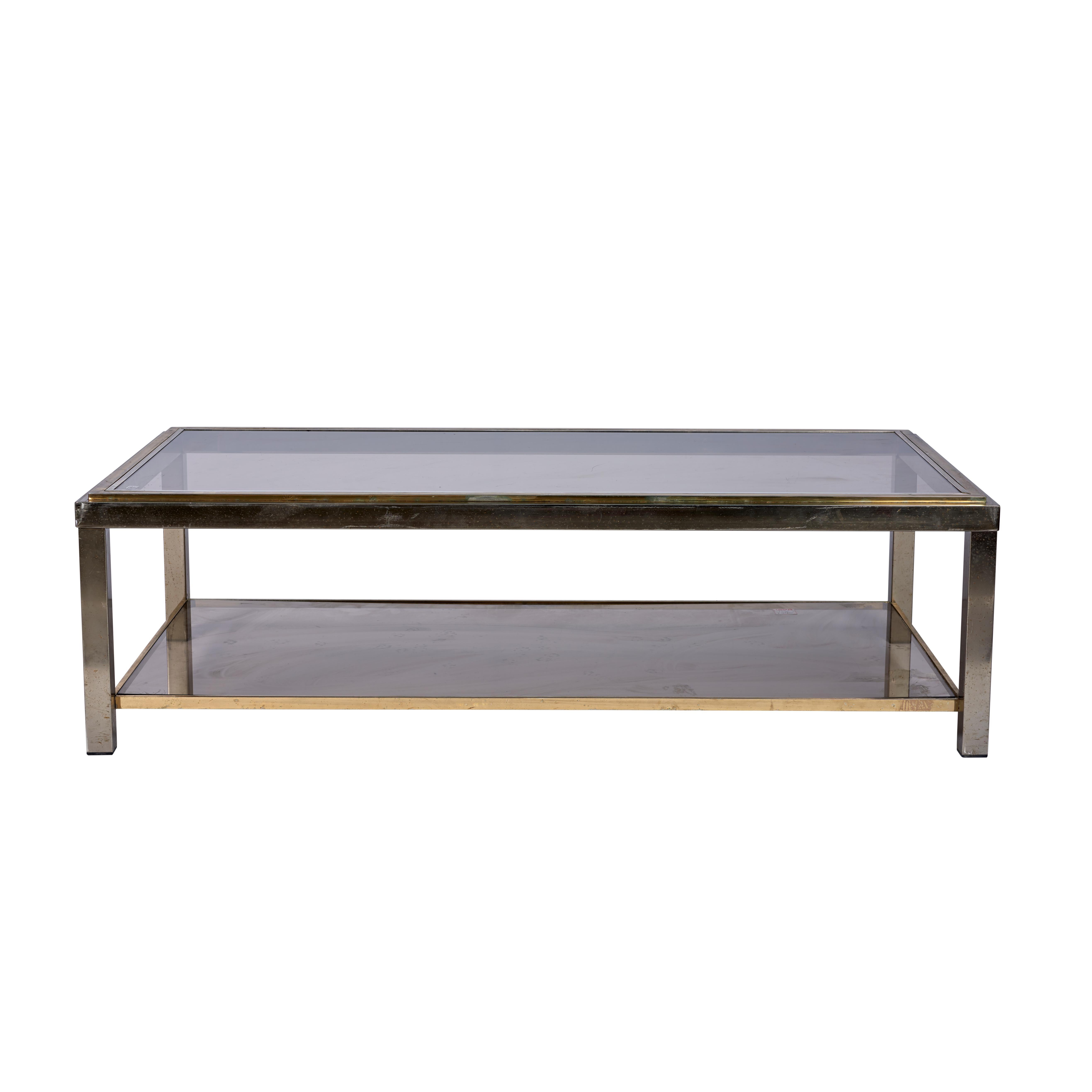 Chrome and brass coffee table by Willy Rizzo, circa 1950, Italy.

Since Schumacher was founded in 1889, our family-owned company has been synonymous with style, taste, and innovation. A passion for luxury and an unwavering commitment to beauty are