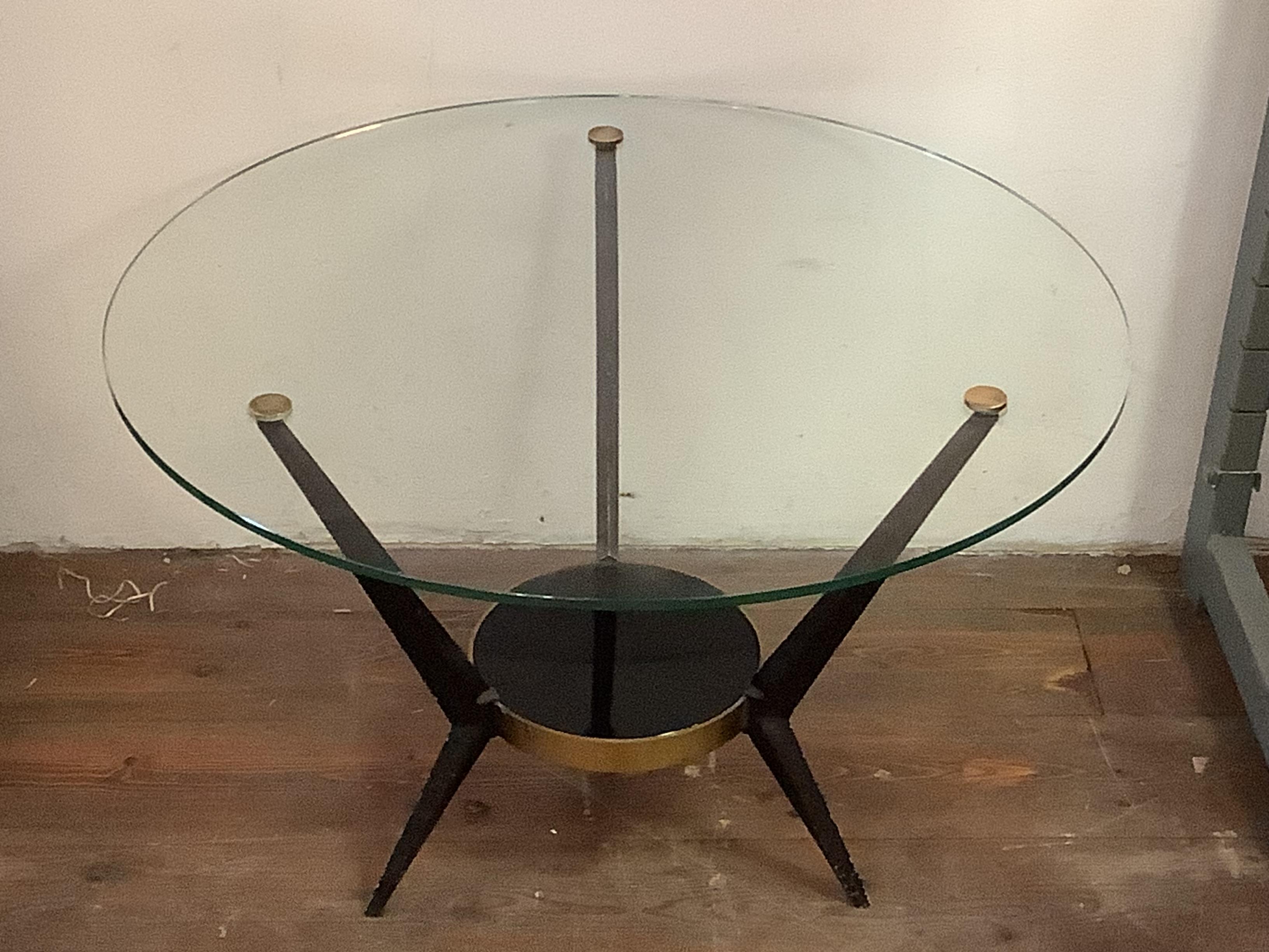 1950’s Italian coffee table by Angelo Ostuni  In Good Condition For Sale In London, Lambeth