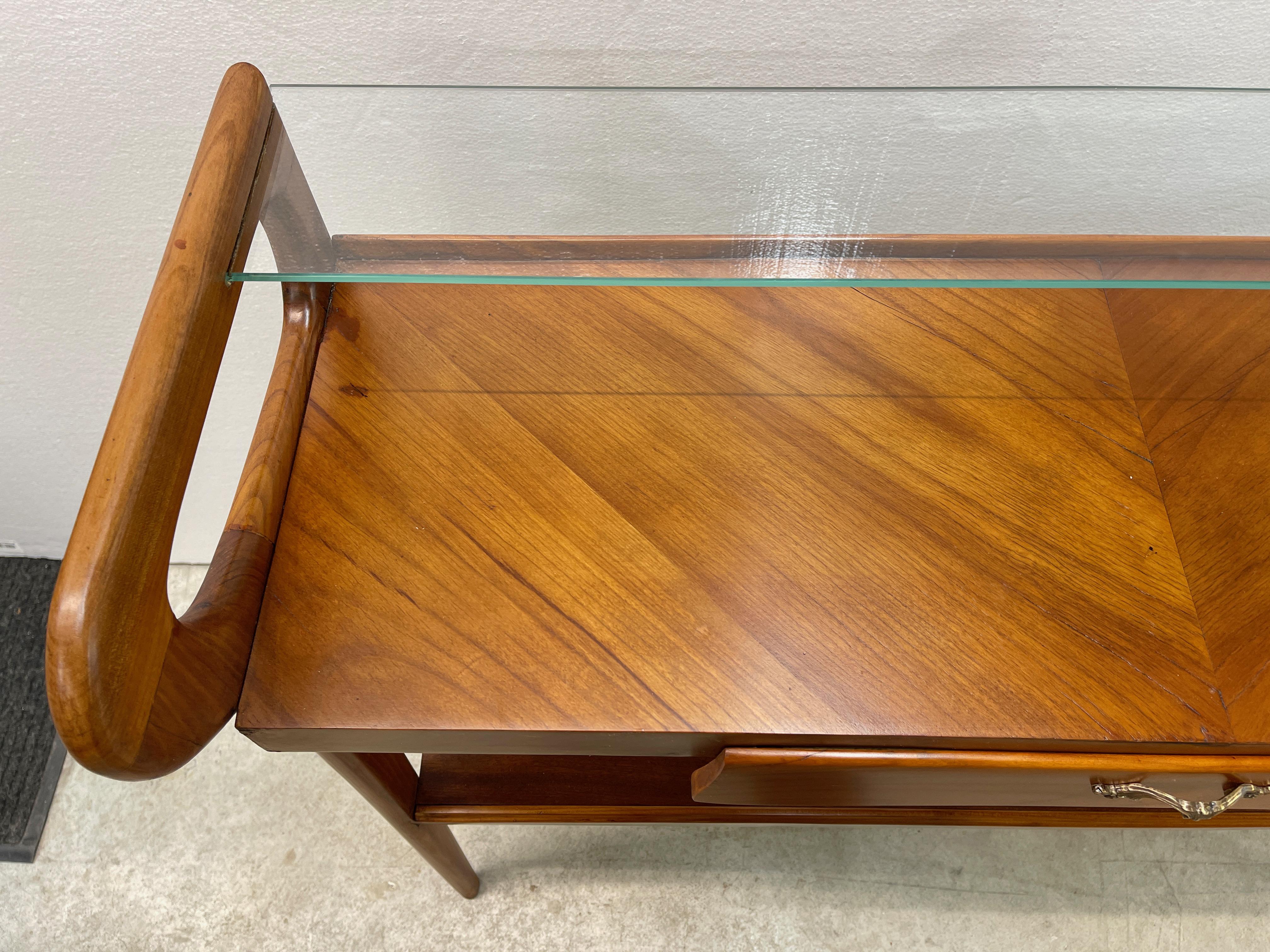 1950's Italian Console Table After ico Parisi 1